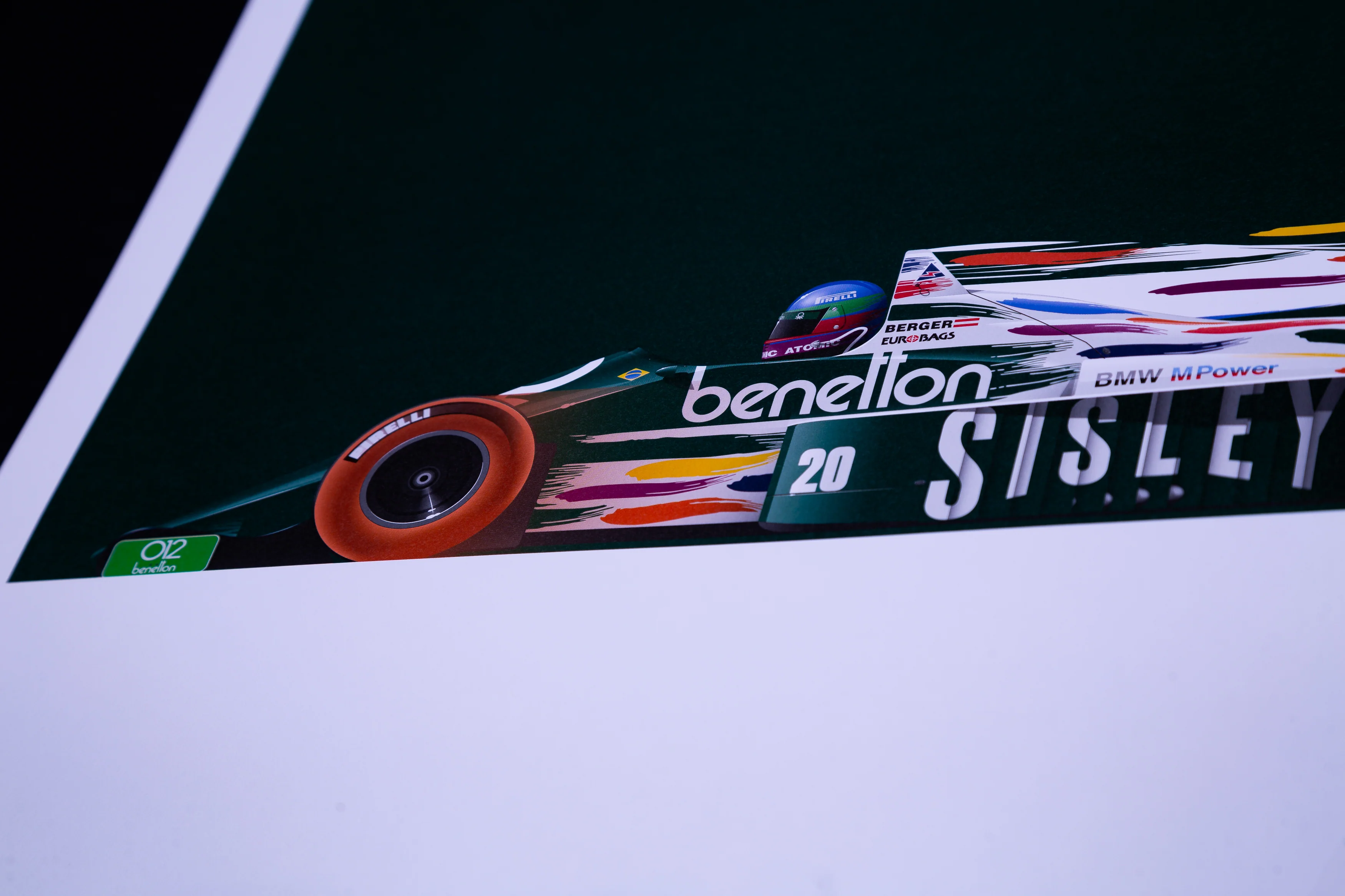 Gerhard Berger, Benetton B186 BMW Brazilian Grand Prix 1986