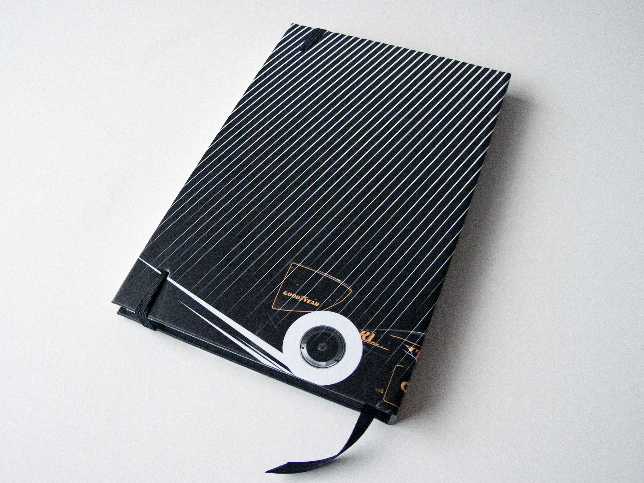 Notebook - Ayrton Senna, Lotus 97T Renault, 1985 Portuguese Grand Prix