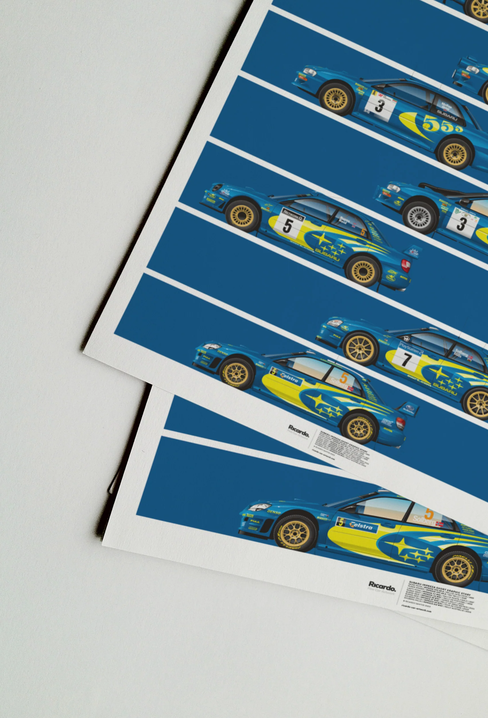 Subaru Impreza Short Graphic Story