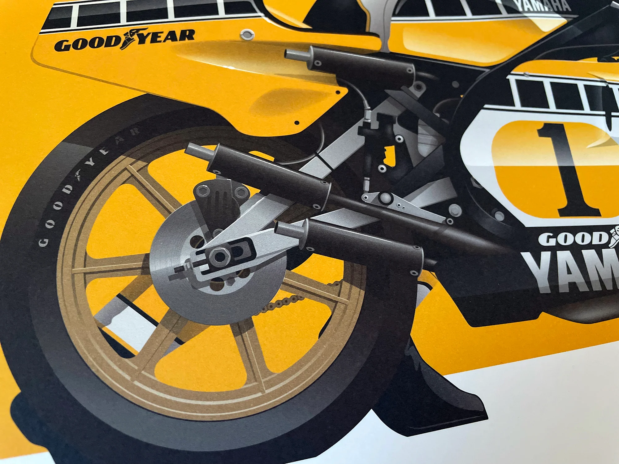 Kenny Roberts, Yamaha YZR500 OW48, 500cc World Champion 1980