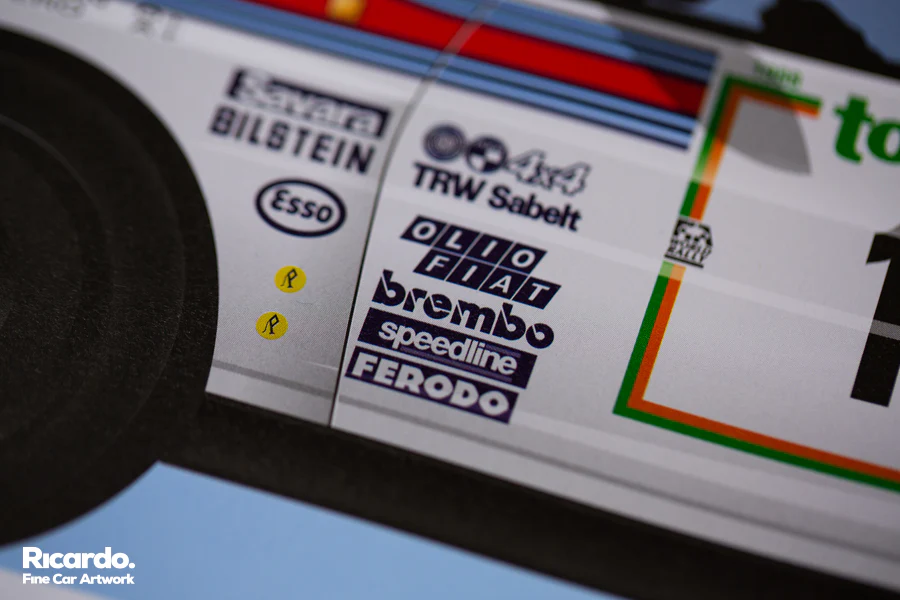 Miki Biasion-Tiziano Siviero, World Rally Champions 1988, Lancia Delta Integrale, Sanremo Rally 1988