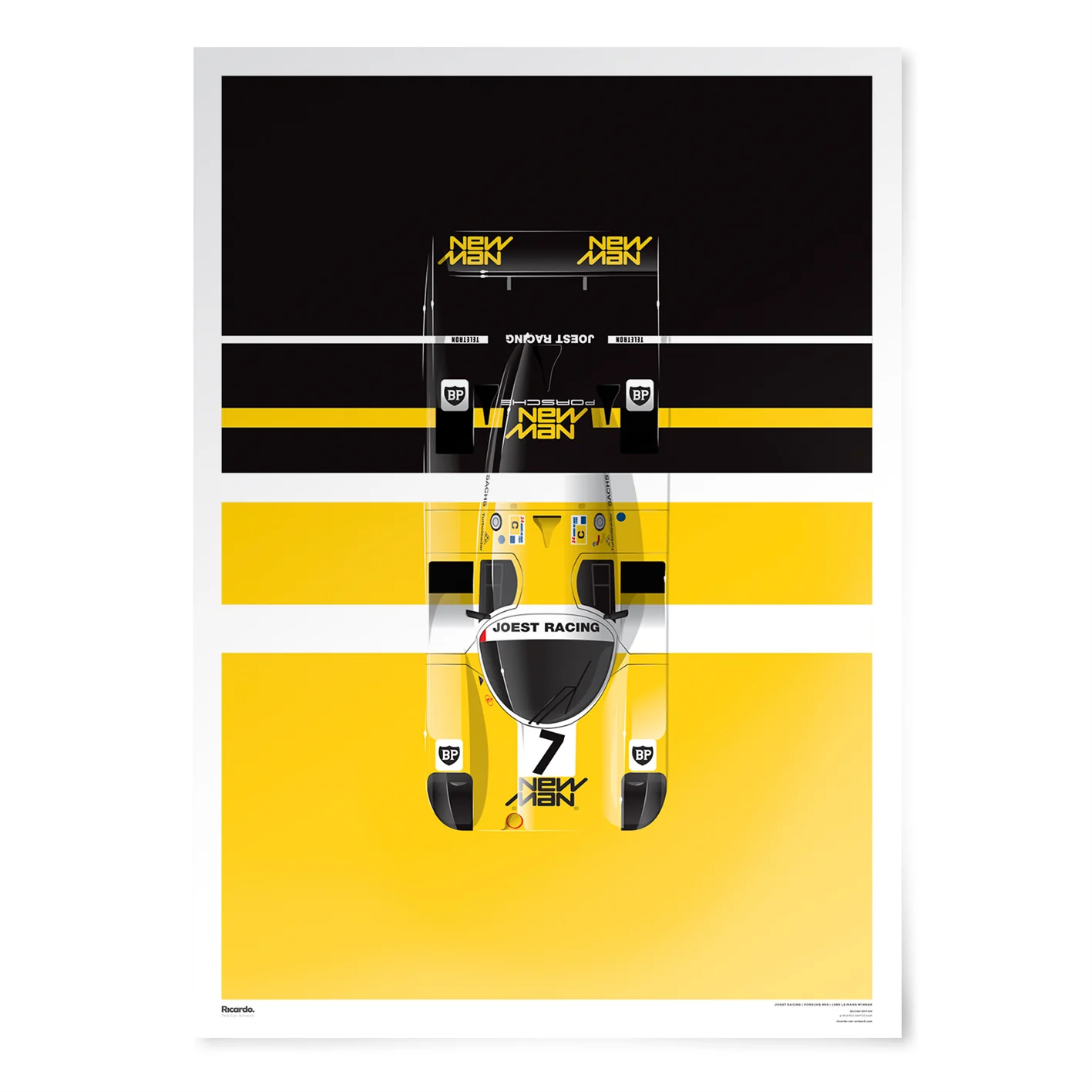 Ludwig-Barilla-Winter, Joest Racing, Porsche 956, 1985 Le Mans Winner