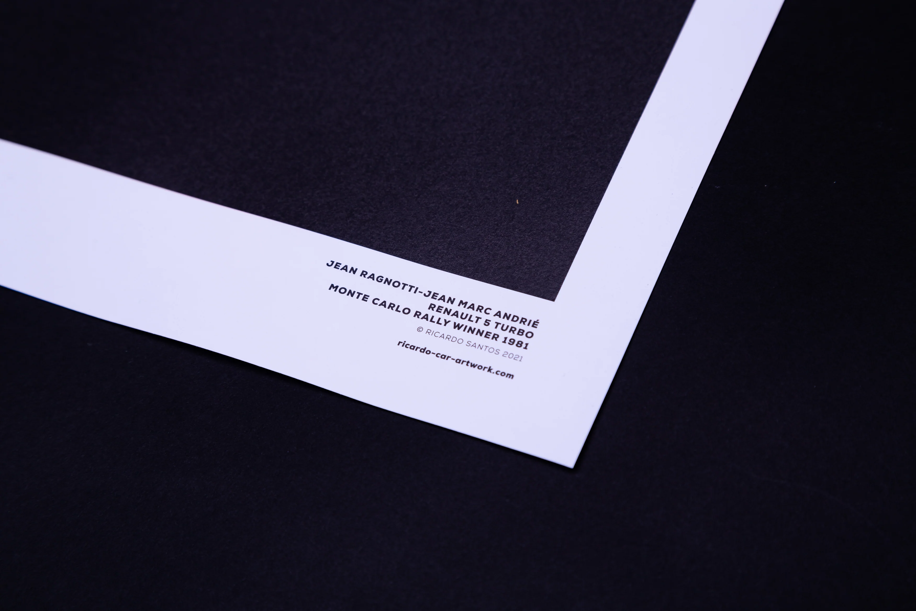 Jean Ragnotti - Jean Marc Andri��, Renault 5 Turbo, Monte-Carlo Rally Winner 1981