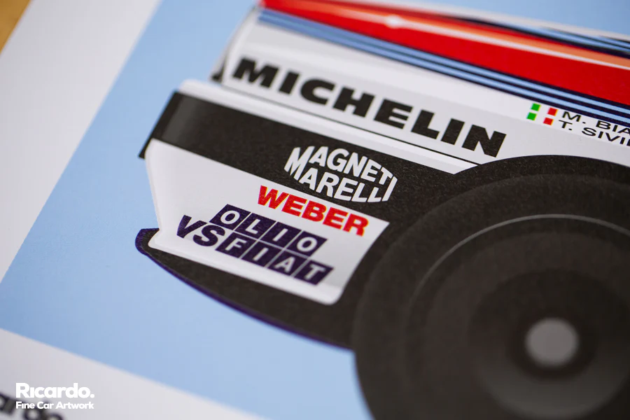 Miki Biasion-Tiziano Siviero, World Rally Champions 1988, Lancia Delta Integrale, Sanremo Rally 1988