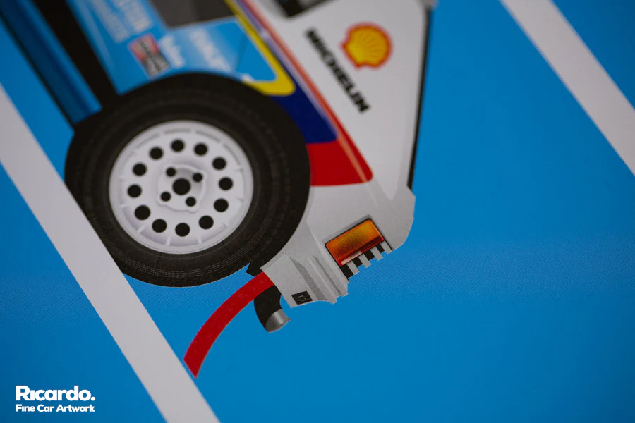 Peugeot 205 T16 Short Graphic Story