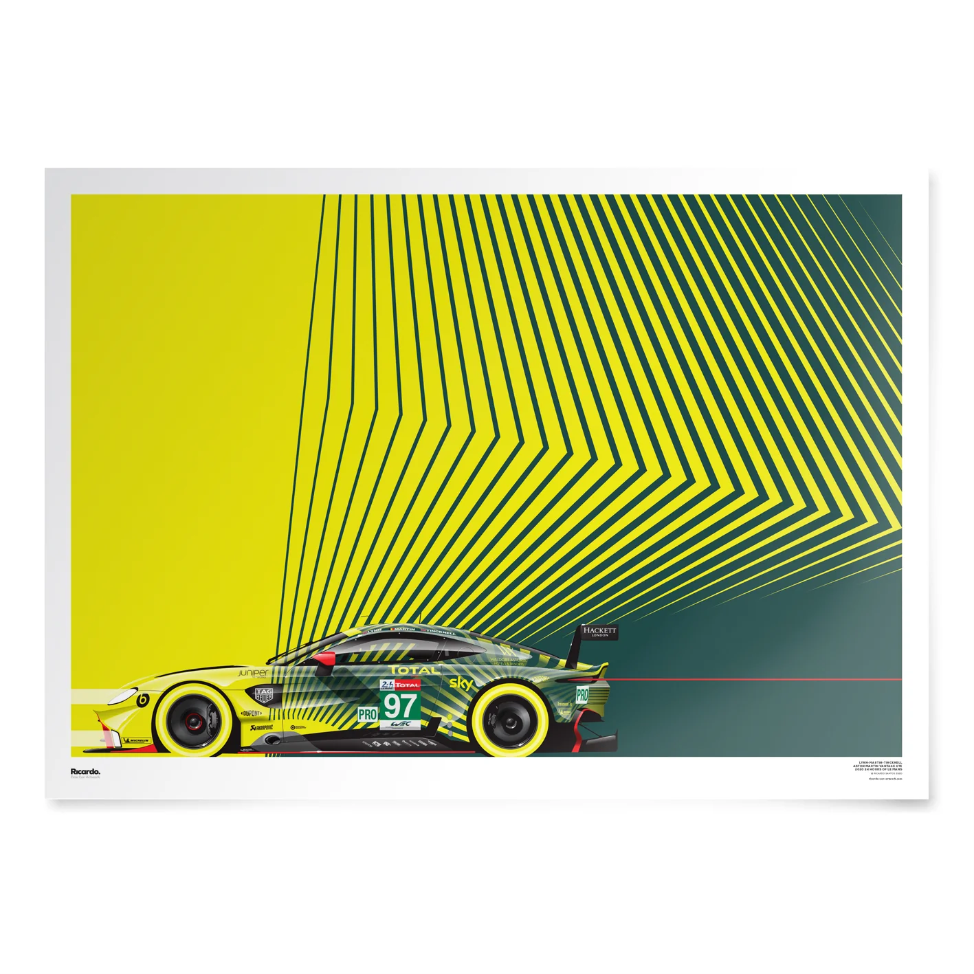 Lynn-Martin-Tincknell, Aston Martin Vantage GTE, 2020 24 Hours of Le Mans