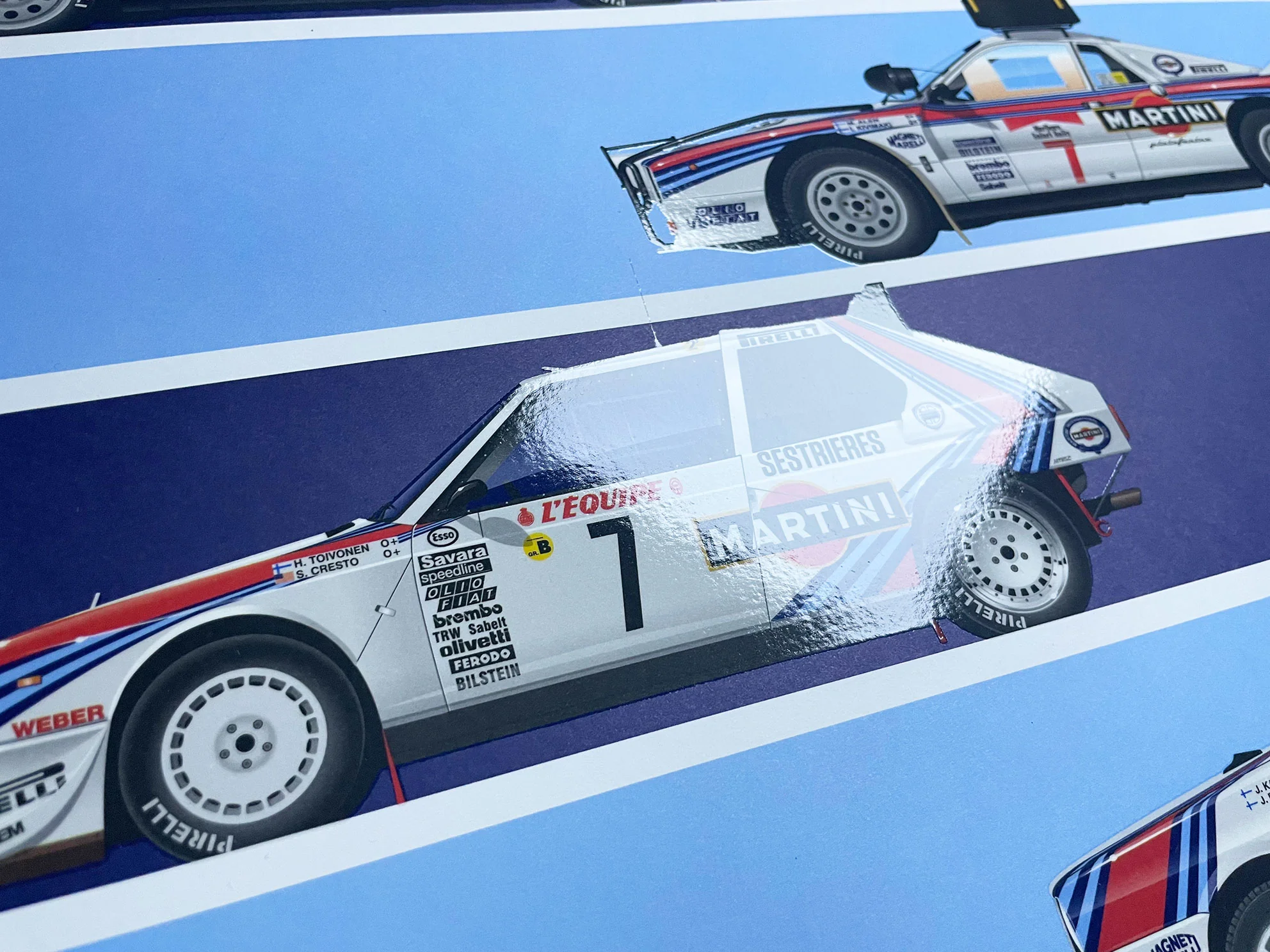 Lancia Martini Short Graphic Story, Best Of Edition