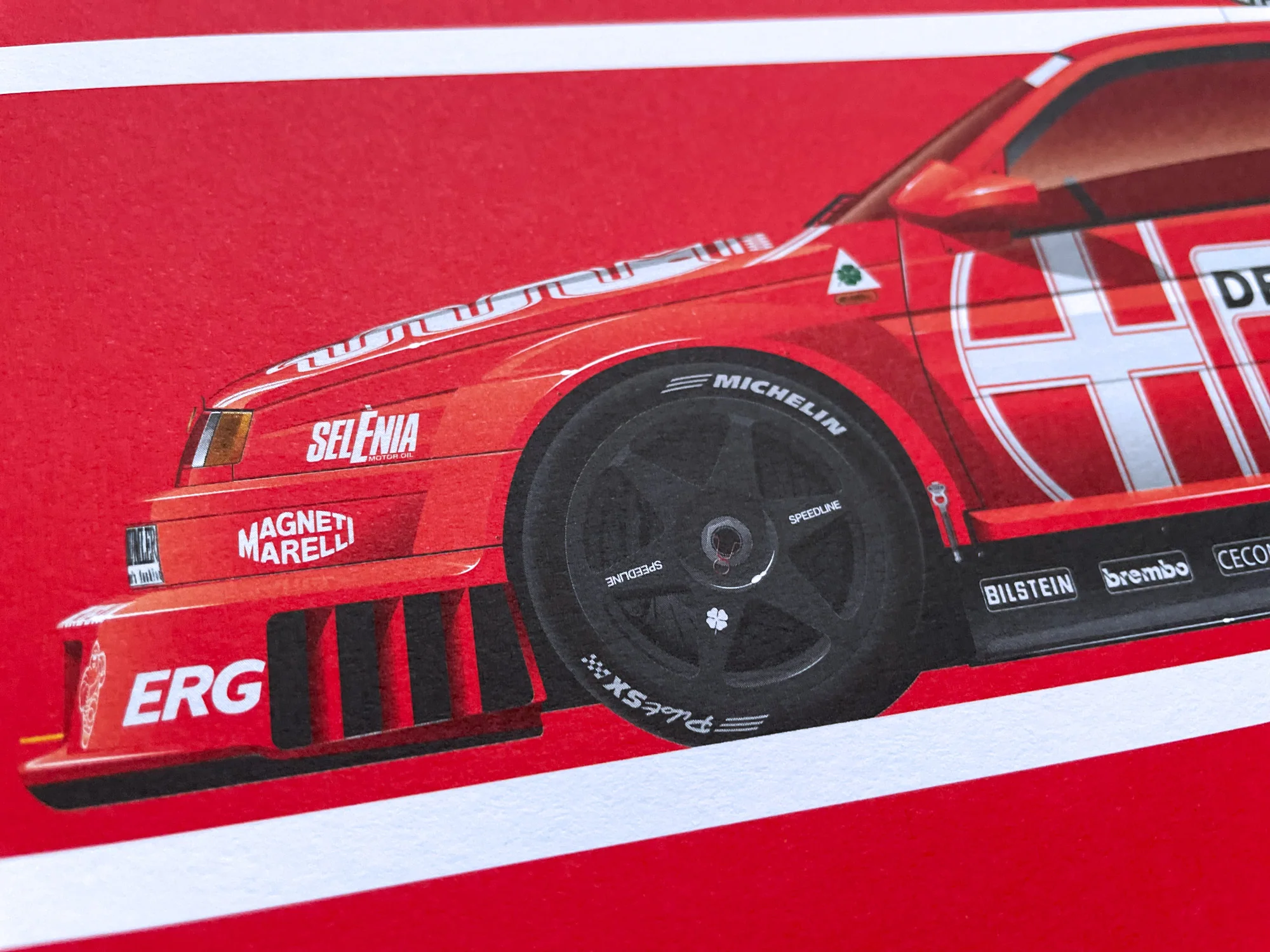 Alfa Romeo 155 GTA+V6 ti Short Graphic Story