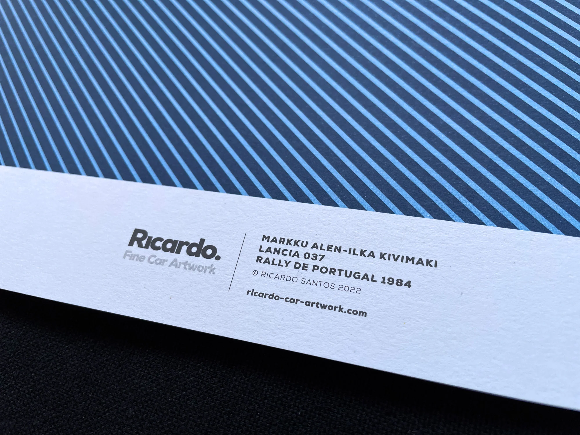 Markku Alen-Ilka Kivimaki, Lancia 037 Rally de Portugal 1984