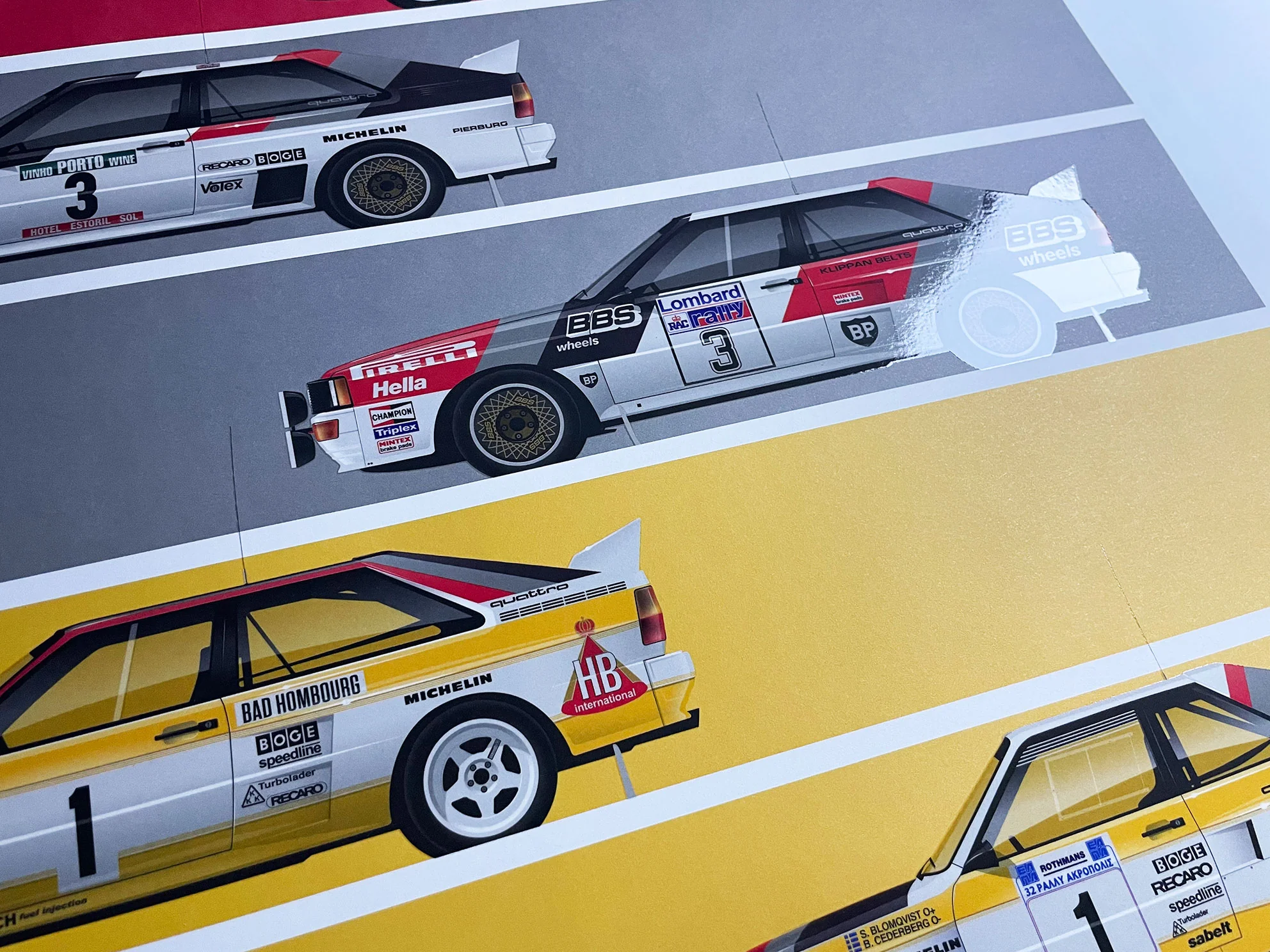 Audi Quattro Short Graphic Story, Best Of Edition