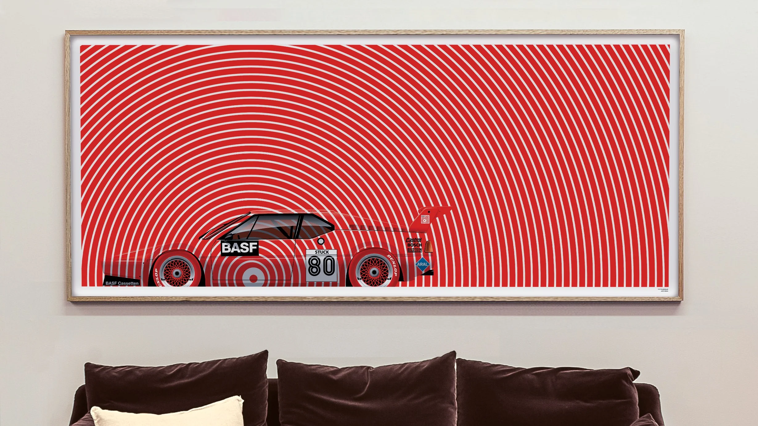 H.J. Stuck, BMW M1, 1980 - Big Format