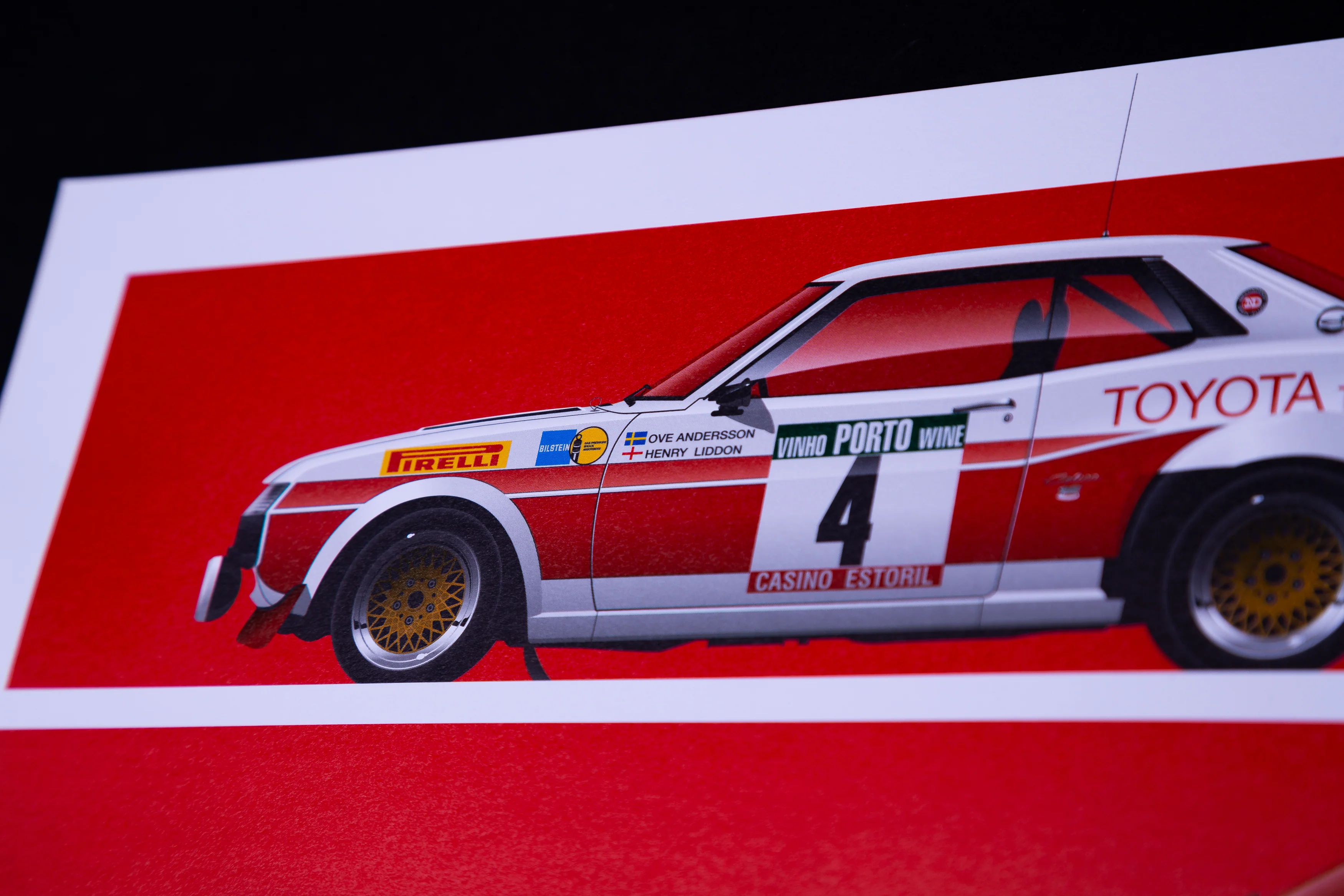 Toyota Celica Short Graphic Story