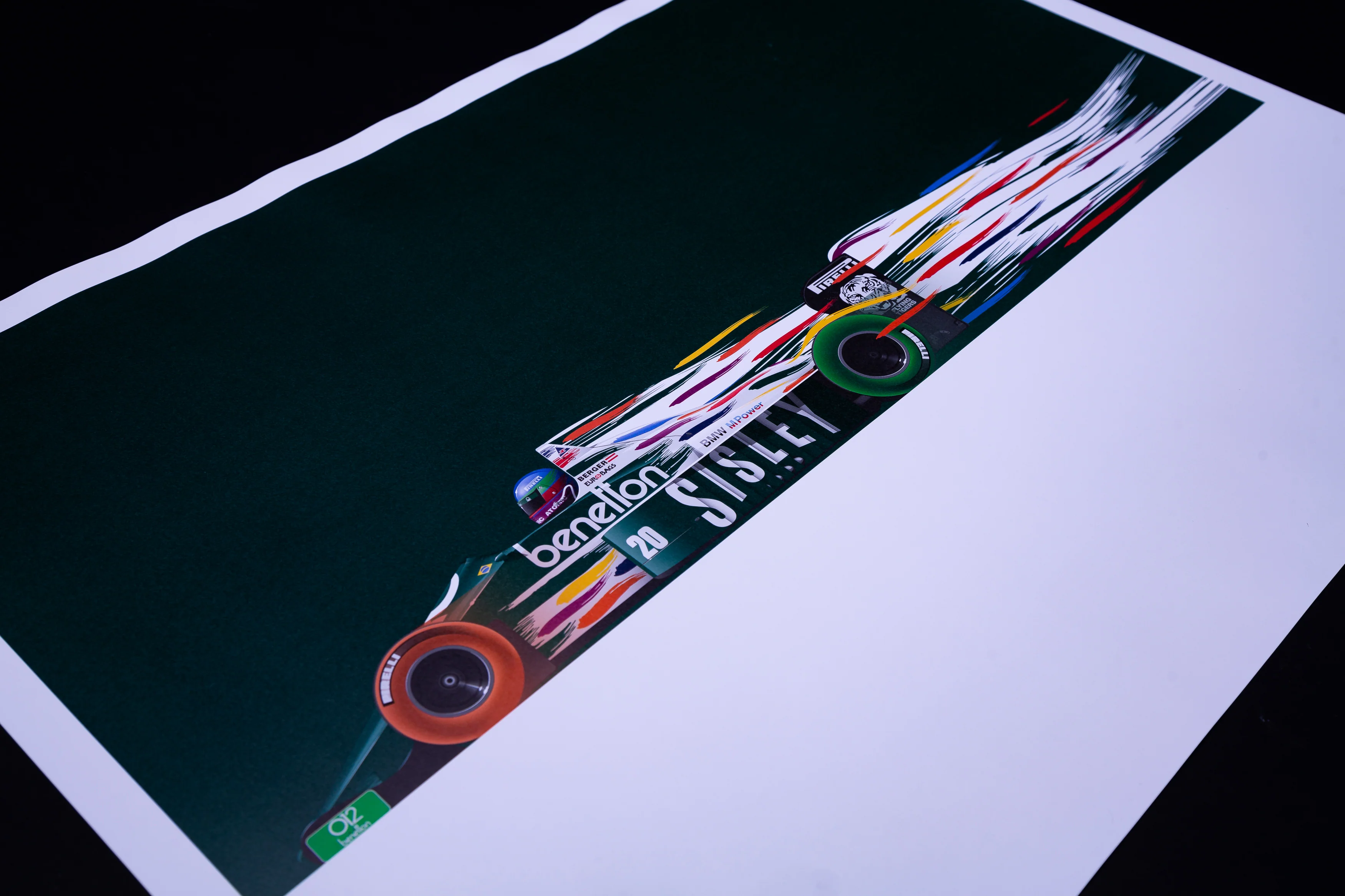 Gerhard Berger, Benetton B186 BMW Brazilian Grand Prix 1986