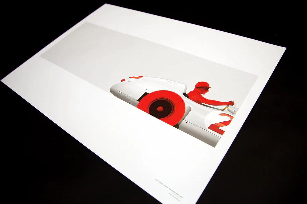 Juan Manuel Fangio, Mercedes W196, 1955