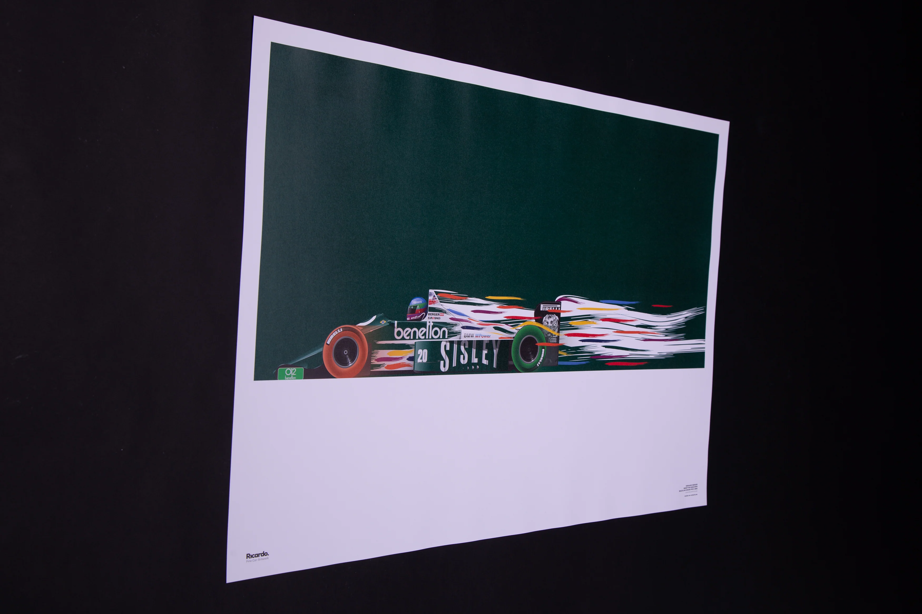 Gerhard Berger, Benetton B186 BMW Brazilian Grand Prix 1986