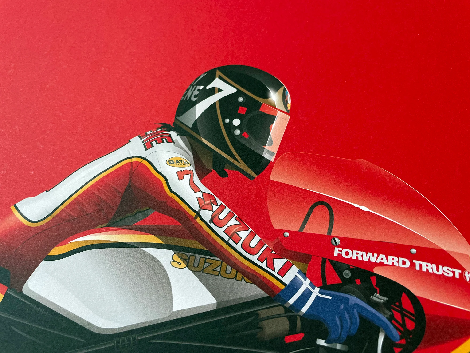 Barry Sheene, Suzuki RG500 XR14, 500cc World Champion 1977