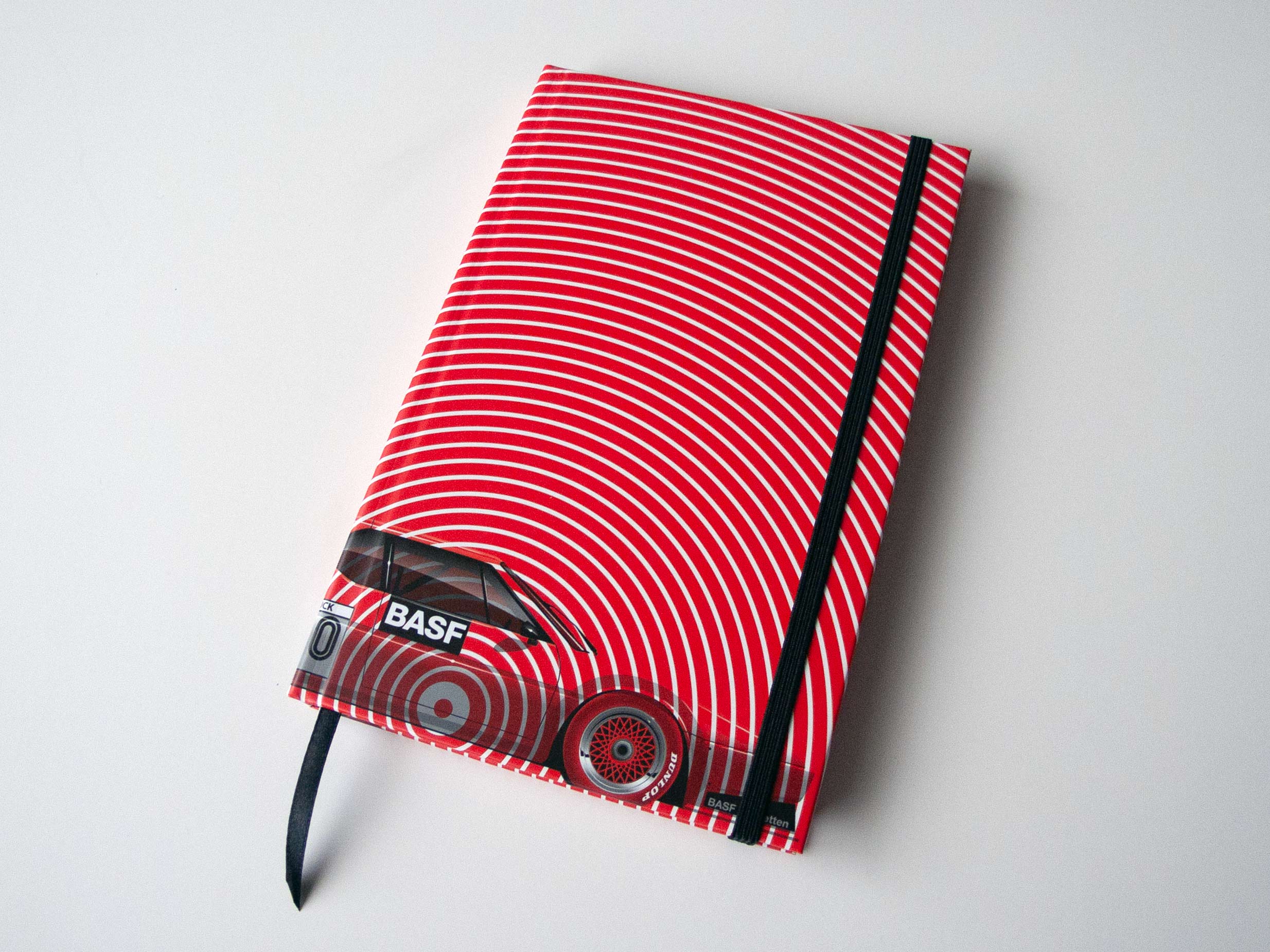 Notebook - H.J. Stuck, BMW M1, 1980