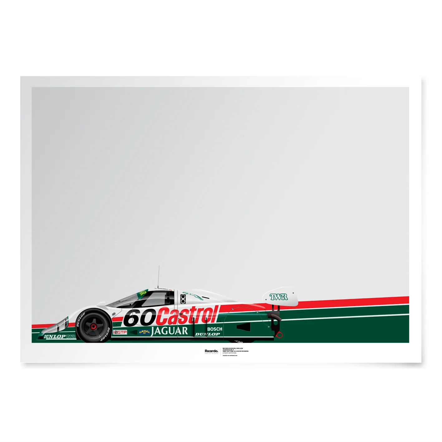 Brundle/Boesel/Nielsen Jaguar XJR-9 1988 Daytona 24 Hours Winners