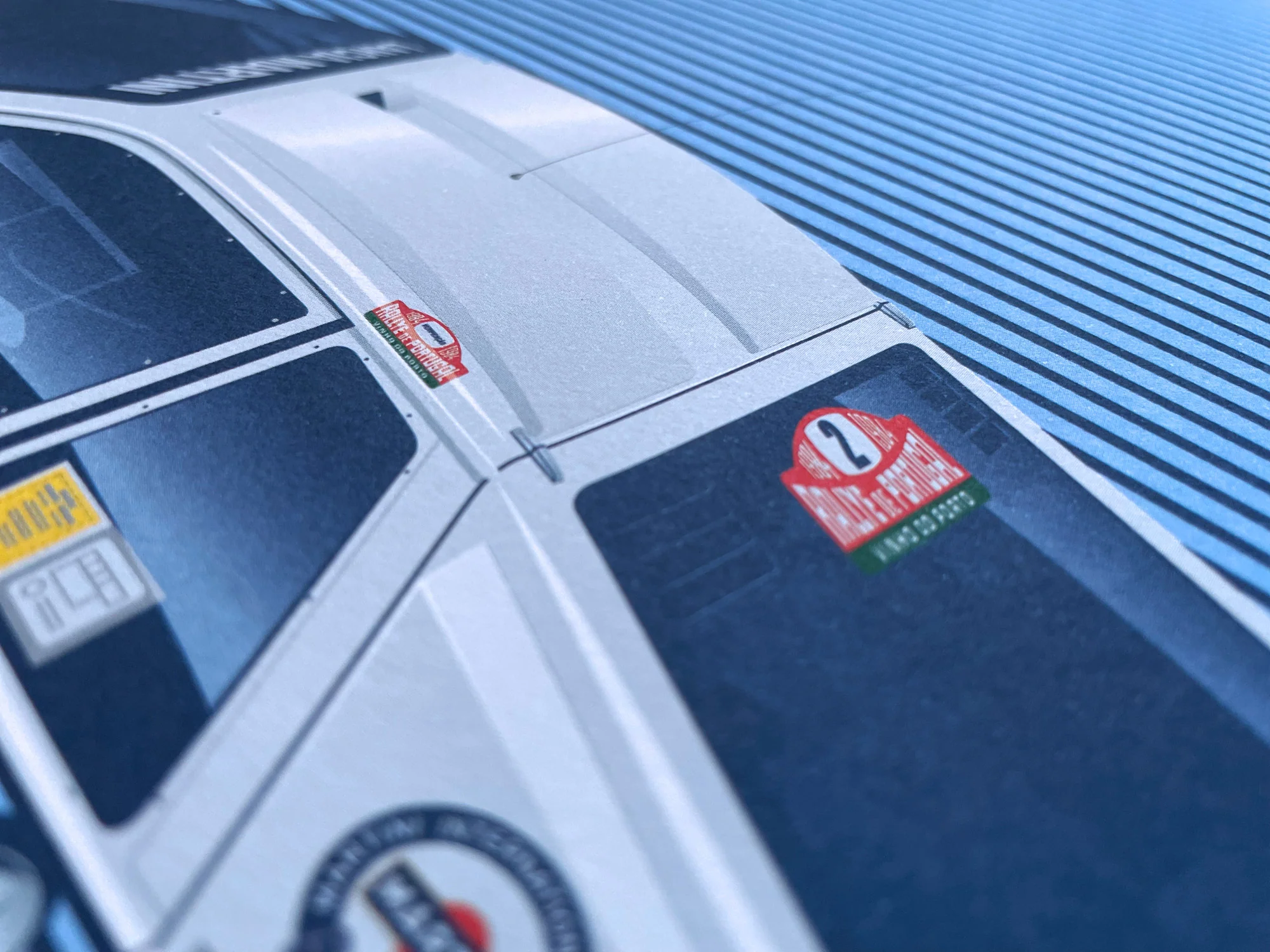 Markku Alen-Ilka Kivimaki, Lancia 037 Rally de Portugal 1984