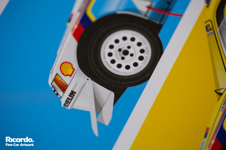 Peugeot 205 T16 Short Graphic Story