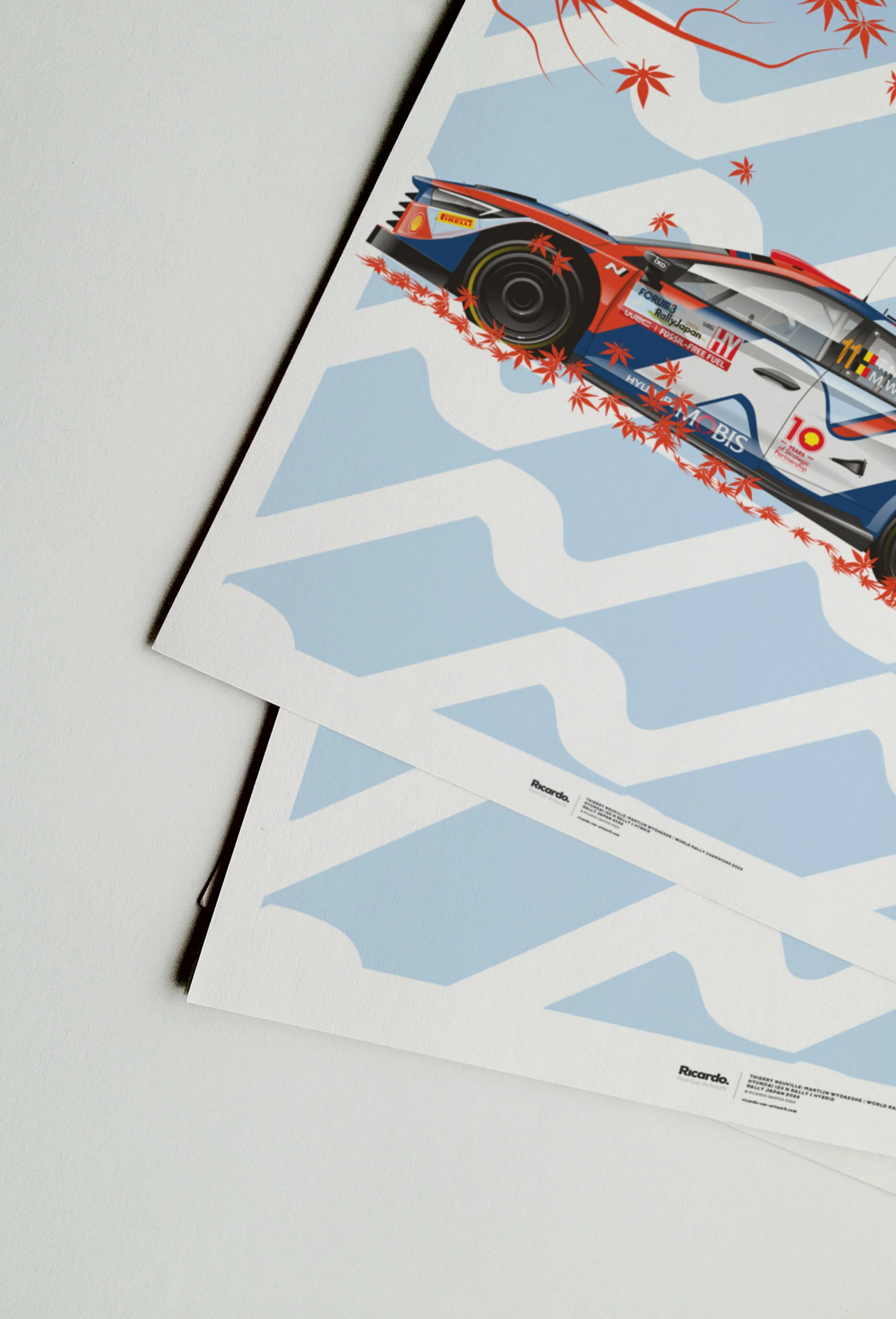 Thierry Neuville-Martijn Wydaeghe, Hyundai i20 N Rally 1 Hybrid, Rally Japan 2024