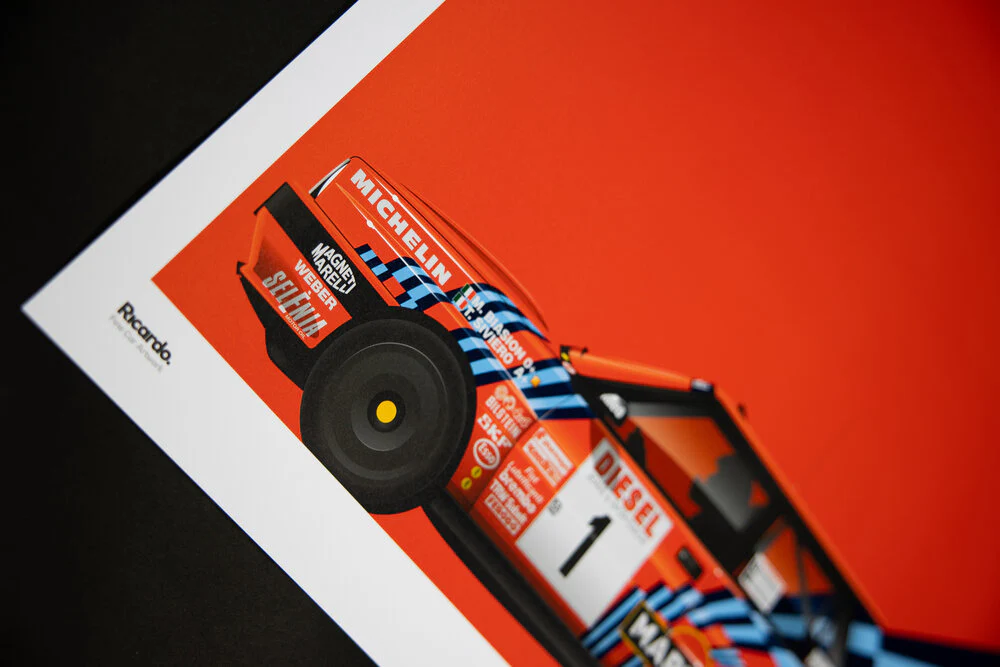 Miki Biasion-Tiziano Siviero, World Rally Champions 1989, Lancia Delta Integrale 16V, Sanremo Rally 1989