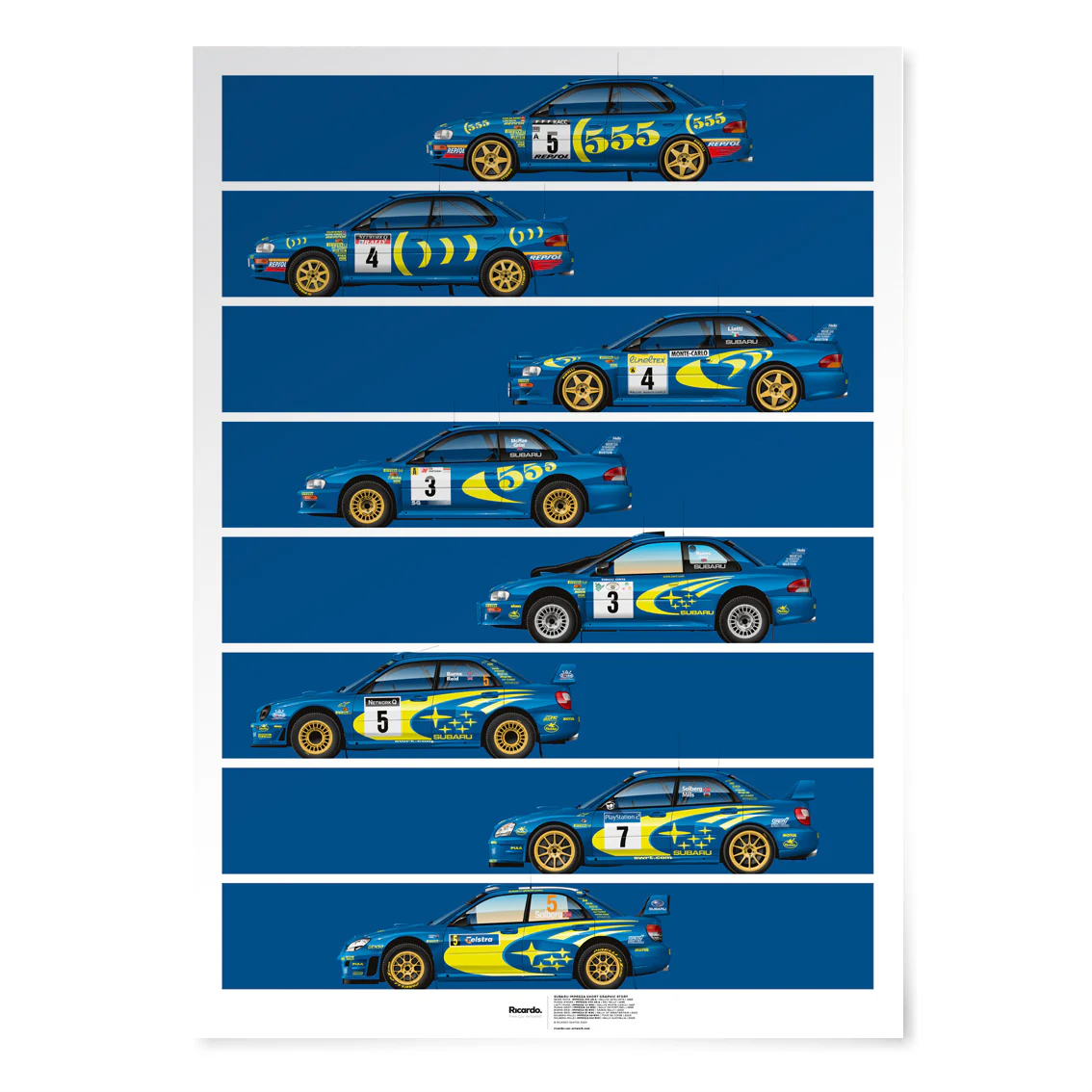 Subaru Impreza Short Graphic Story