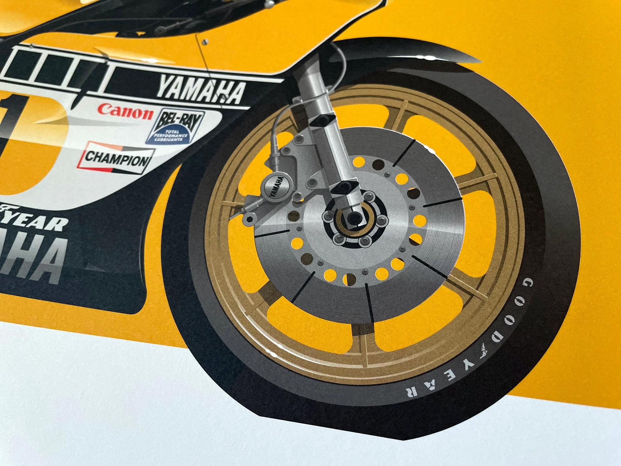 Kenny Roberts, Yamaha YZR500 OW48, 500cc World Champion 1980