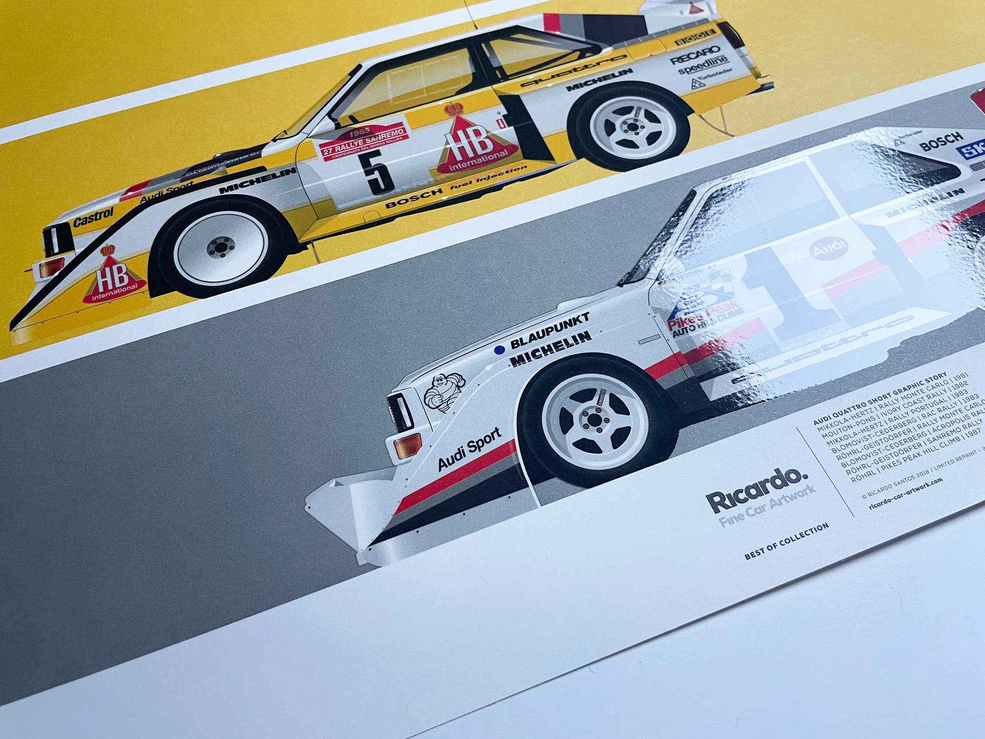 Audi Quattro Short Graphic Story, Best Of Edition