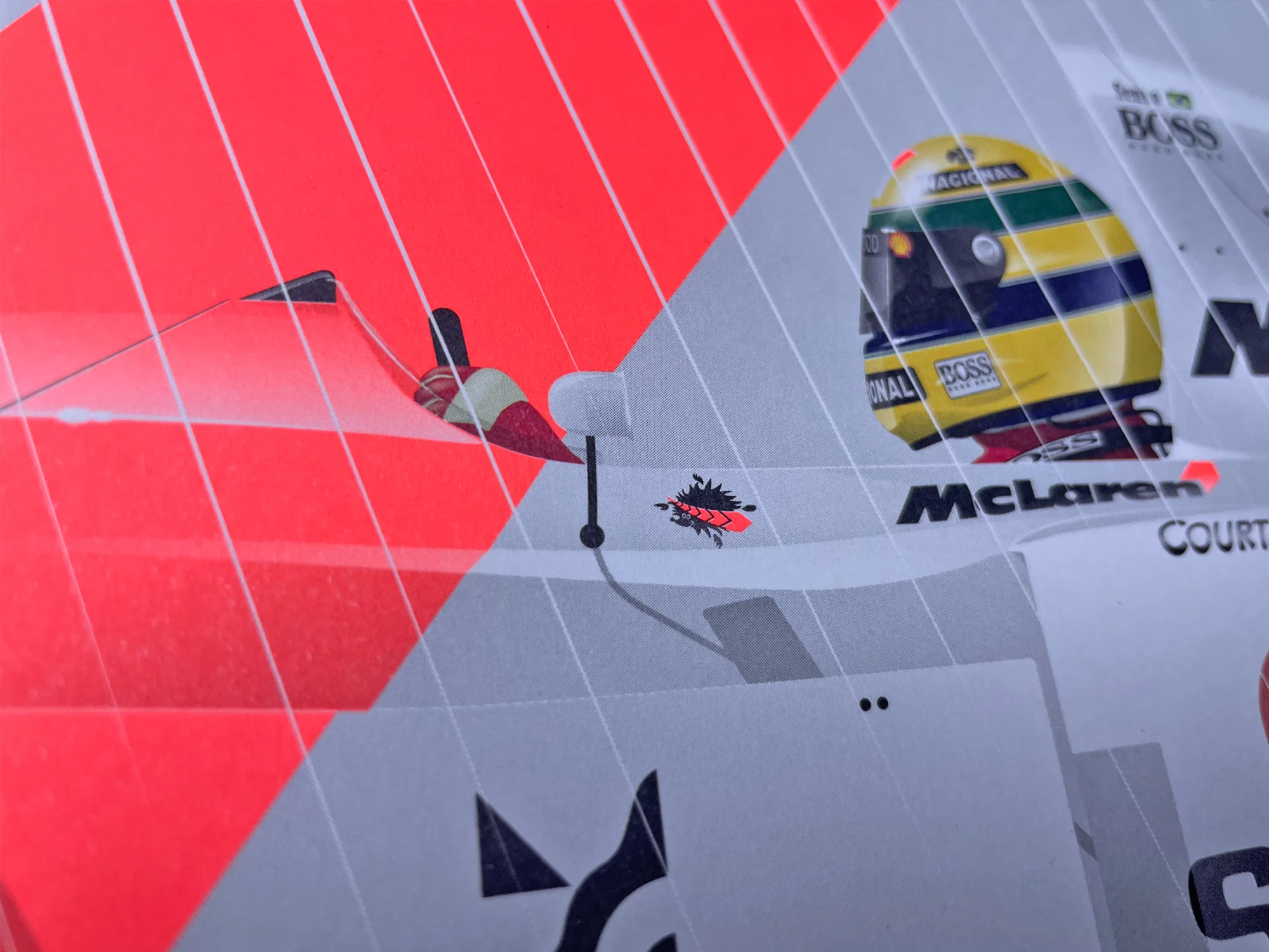 Ayrton Senna, McLaren MP4/8-Ford, European Grand Prix winner 1993