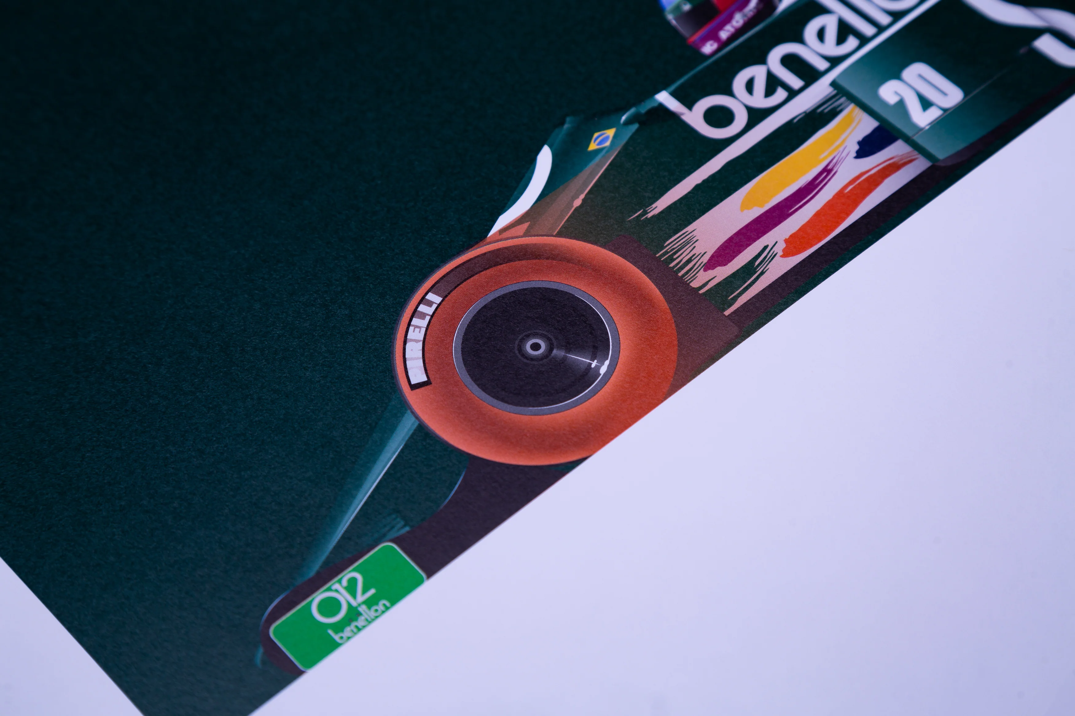 Gerhard Berger, Benetton B186 BMW Brazilian Grand Prix 1986