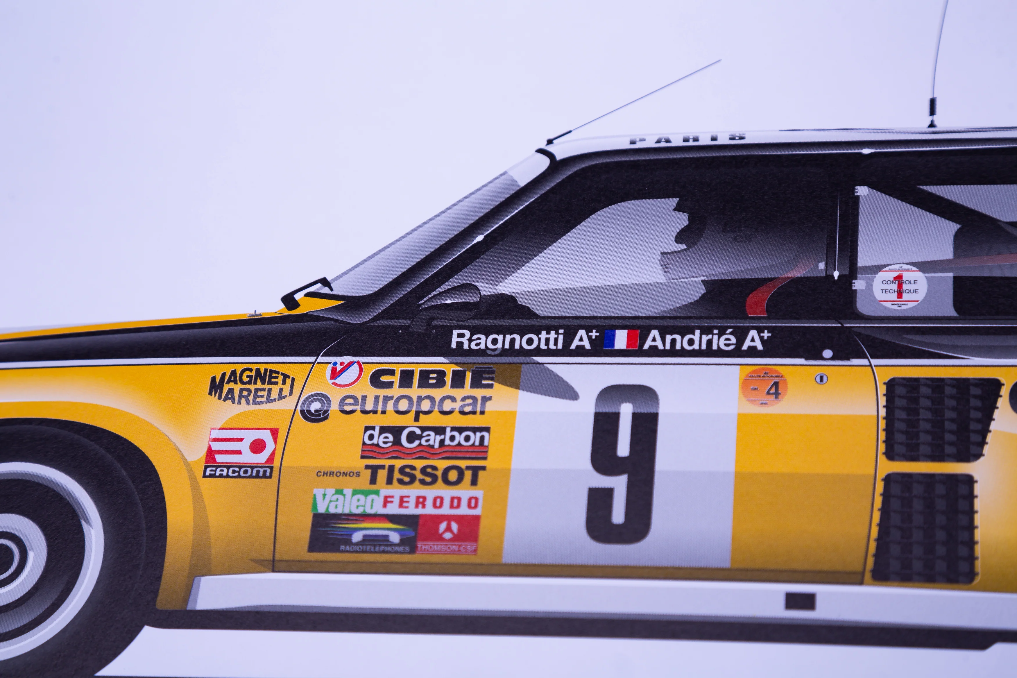 Jean Ragnotti - Jean Marc Andri��, Renault 5 Turbo, Monte-Carlo Rally Winner 1981