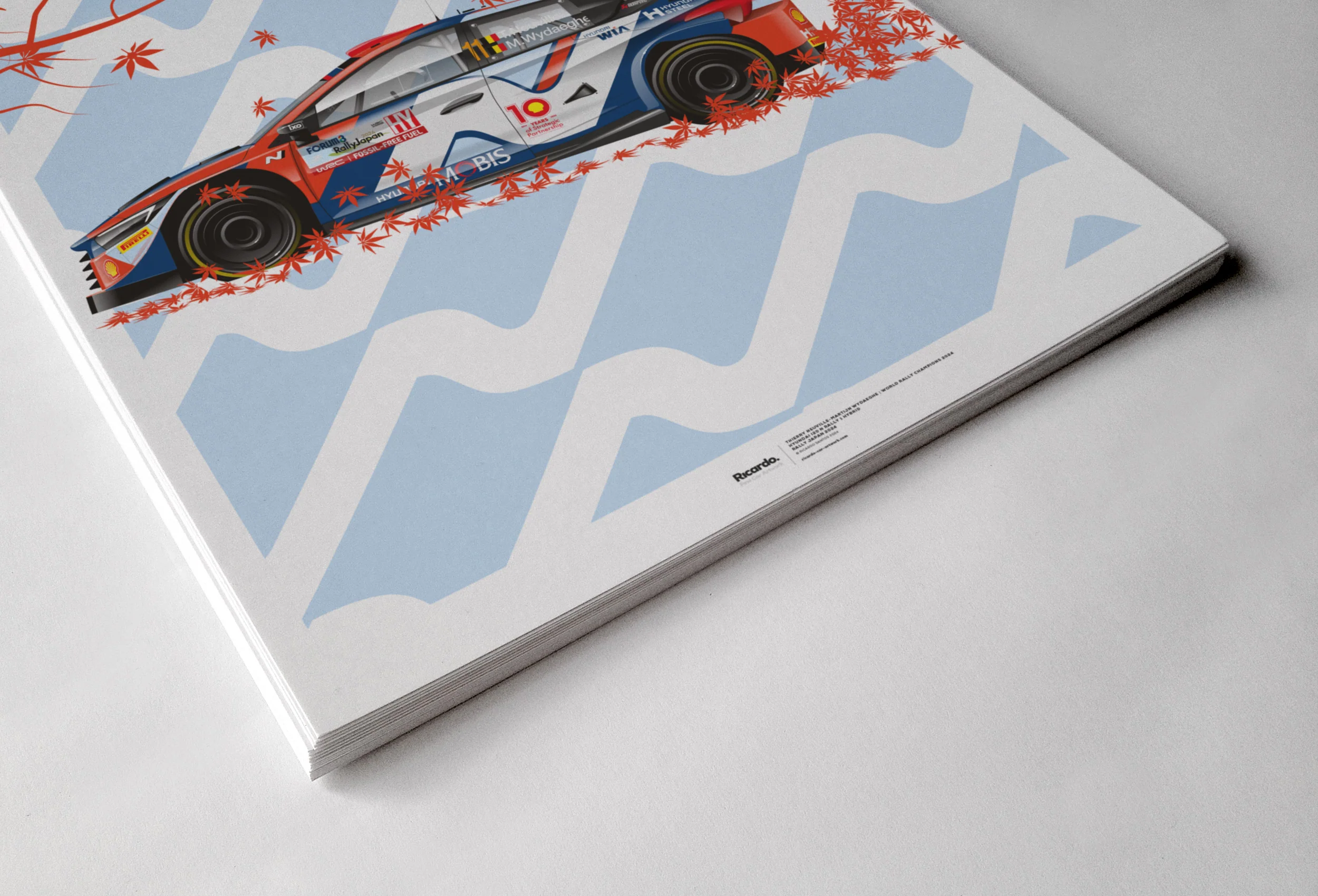 Thierry Neuville-Martijn Wydaeghe, Hyundai i20 N Rally 1 Hybrid, Rally Japan 2024