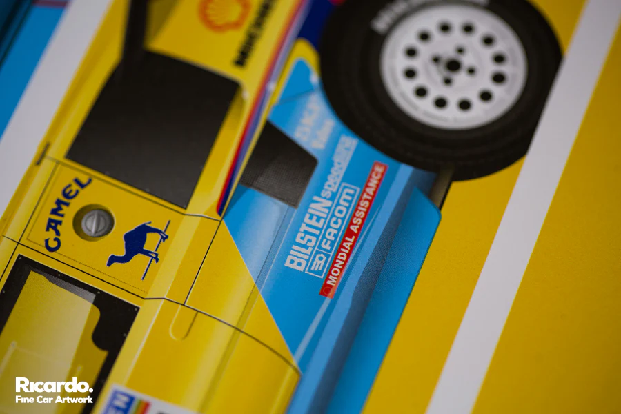 Peugeot 205 T16 Short Graphic Story