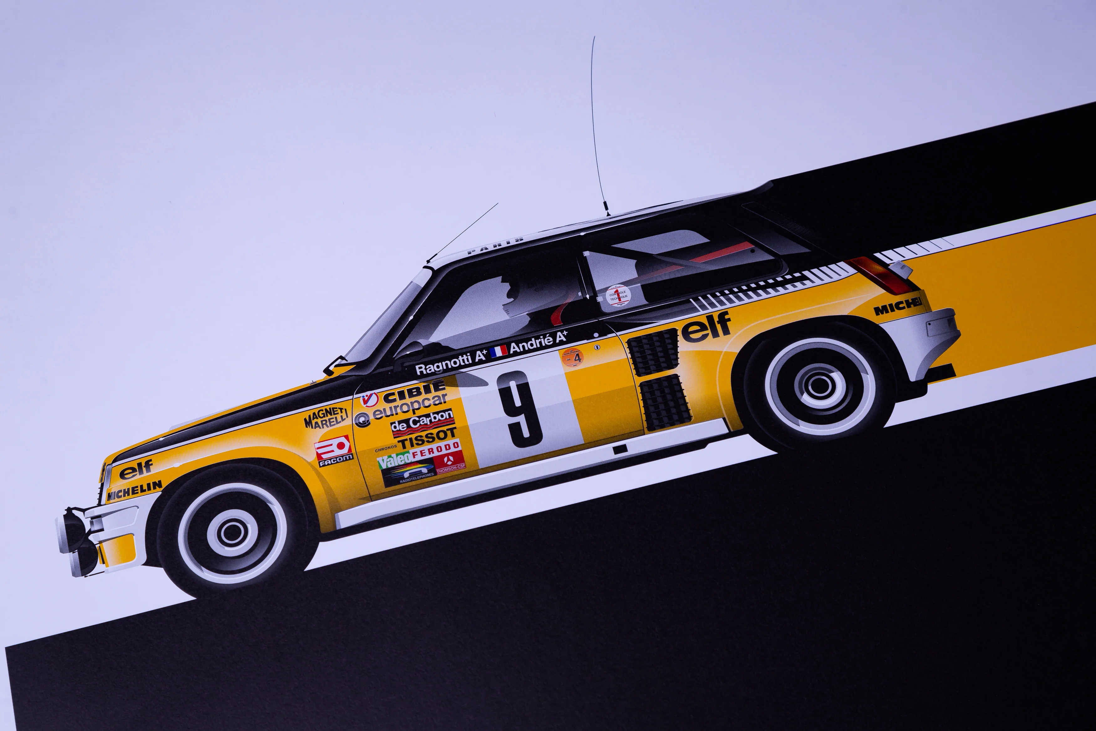 Jean Ragnotti - Jean Marc Andri��, Renault 5 Turbo, Monte-Carlo Rally Winner 1981