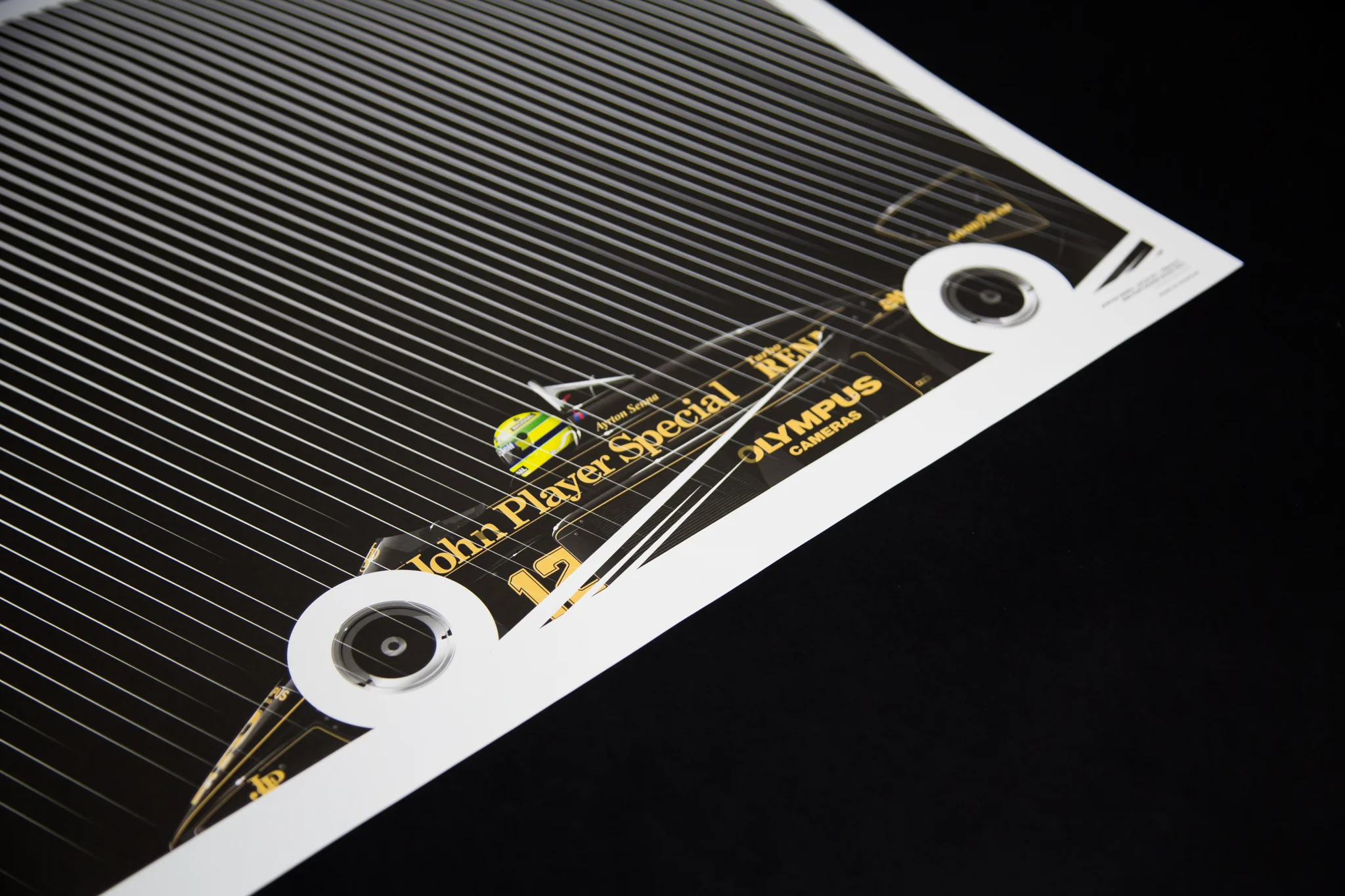 Ayrton Senna, Lotus 97T Renault, 1985 Portuguese Grand Prix