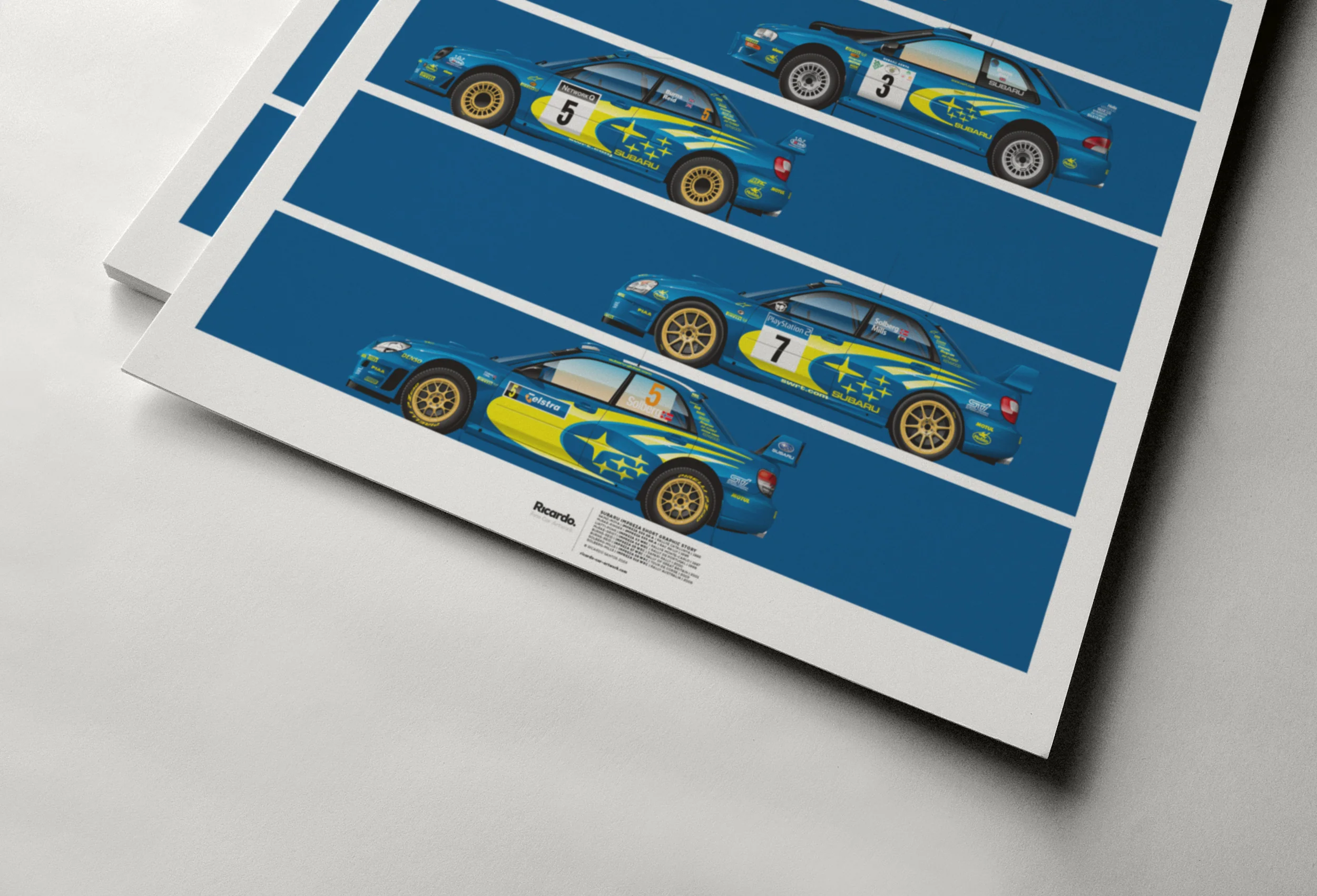 Subaru Impreza Short Graphic Story