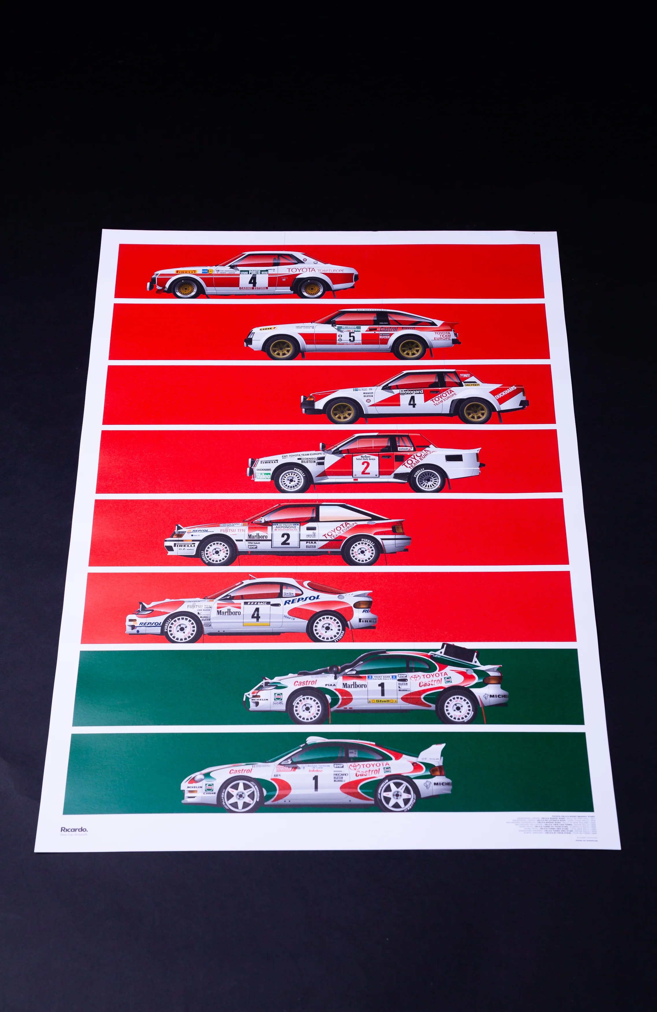 Toyota Celica Short Graphic Story