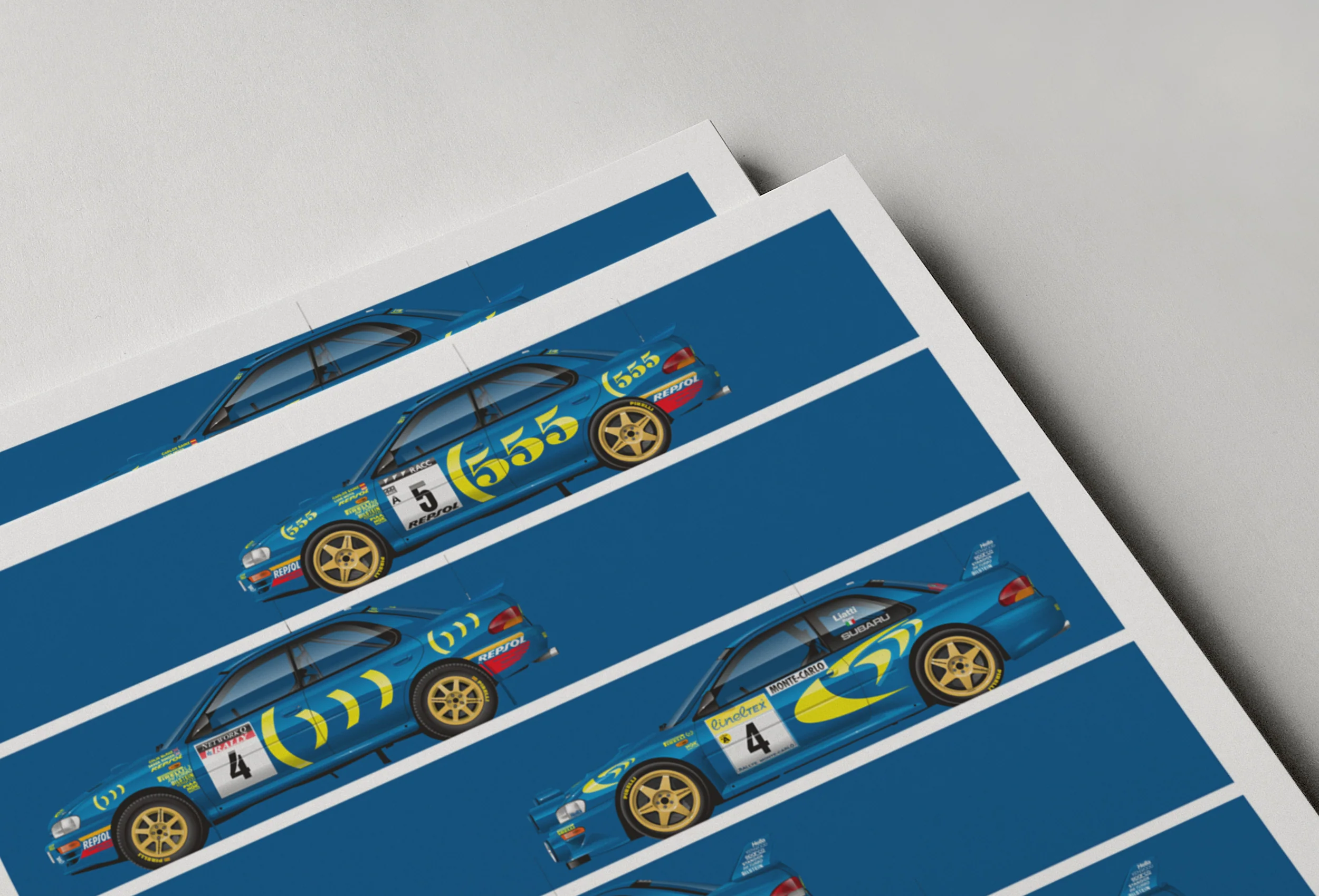 Subaru Impreza Short Graphic Story