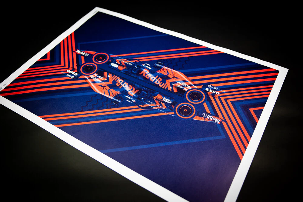 Max Verstappen, Aston Martin Red Bull Racing RB15, filming day version 2019