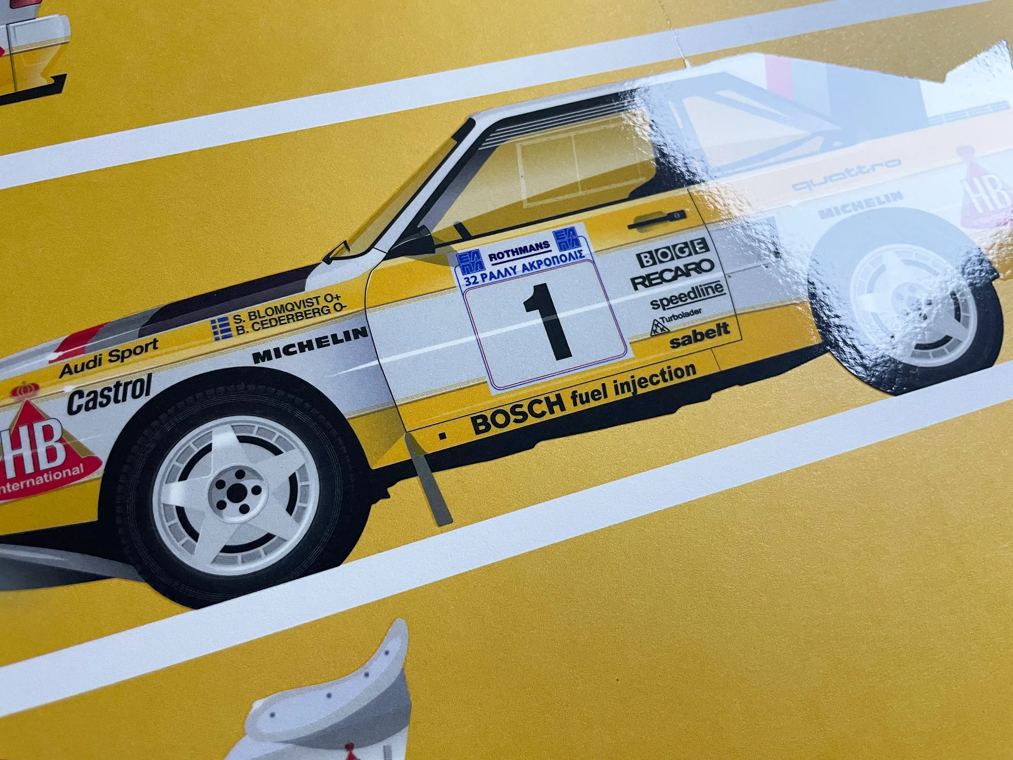 Audi Quattro Short Graphic Story, Best Of Edition