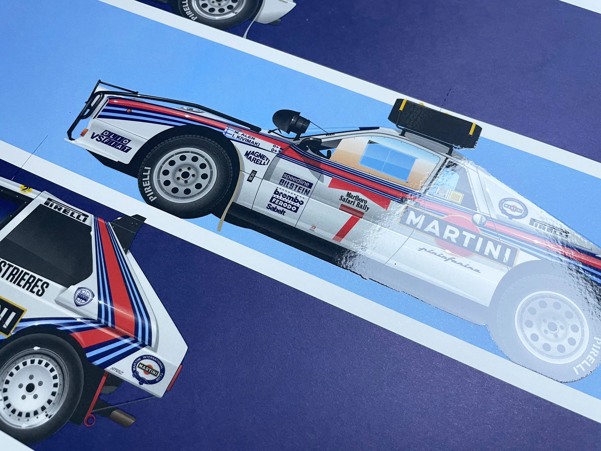 Lancia Martini Short Graphic Story, Best Of Edition