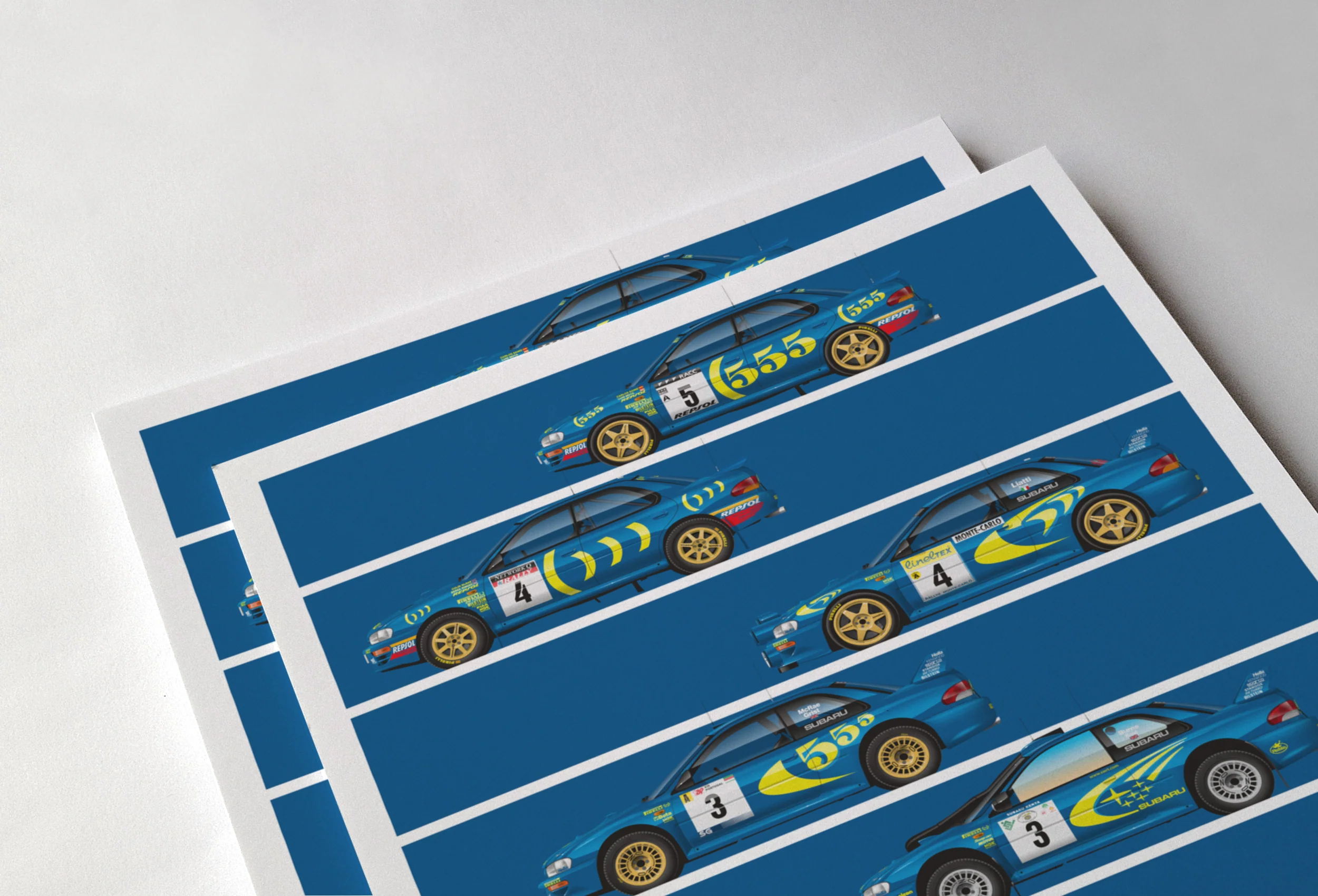 Subaru Impreza Short Graphic Story