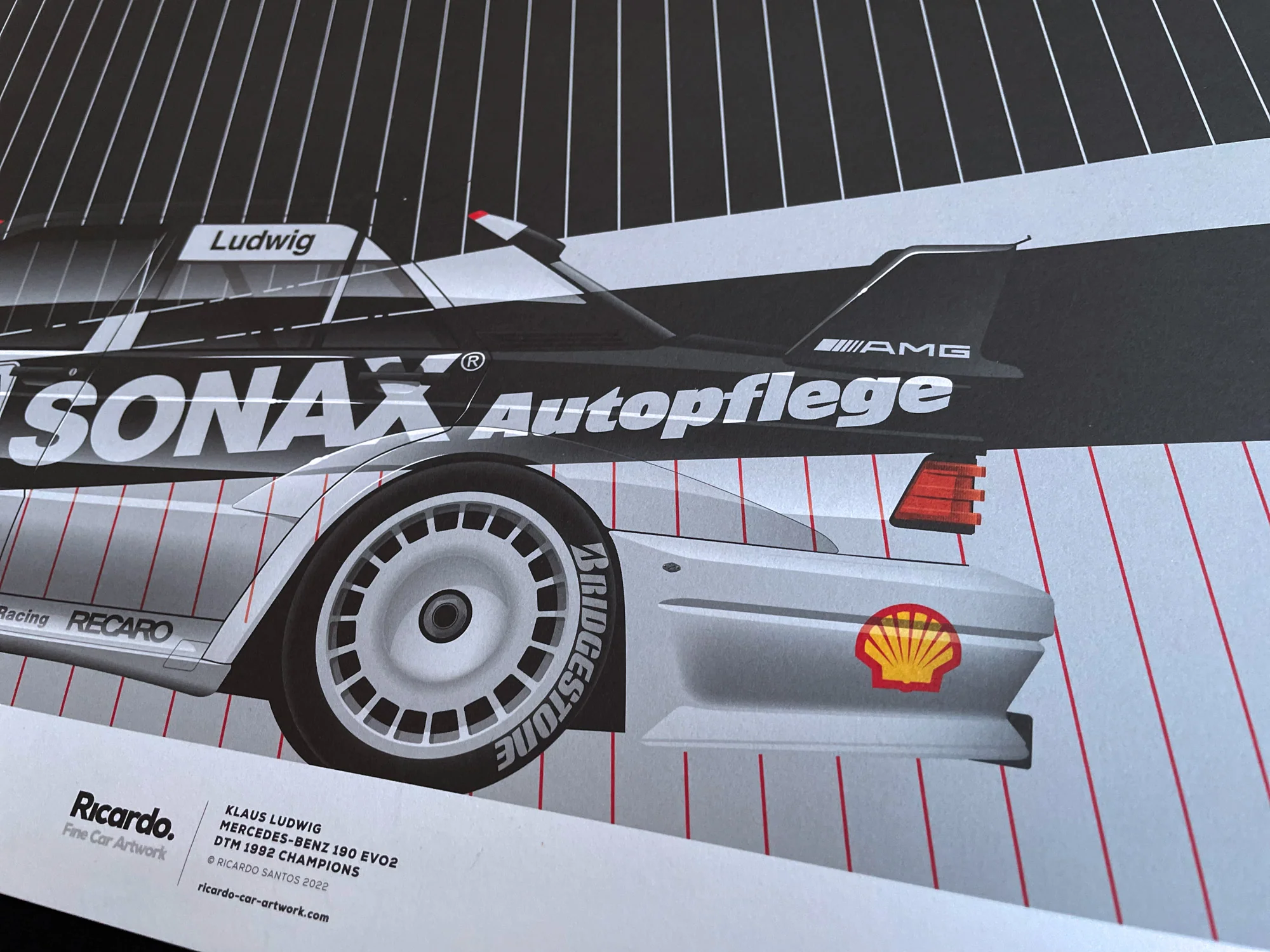 Klaus Ludwig, Mercedes-Benz 190 EVO2, DTM 1992 Champions
