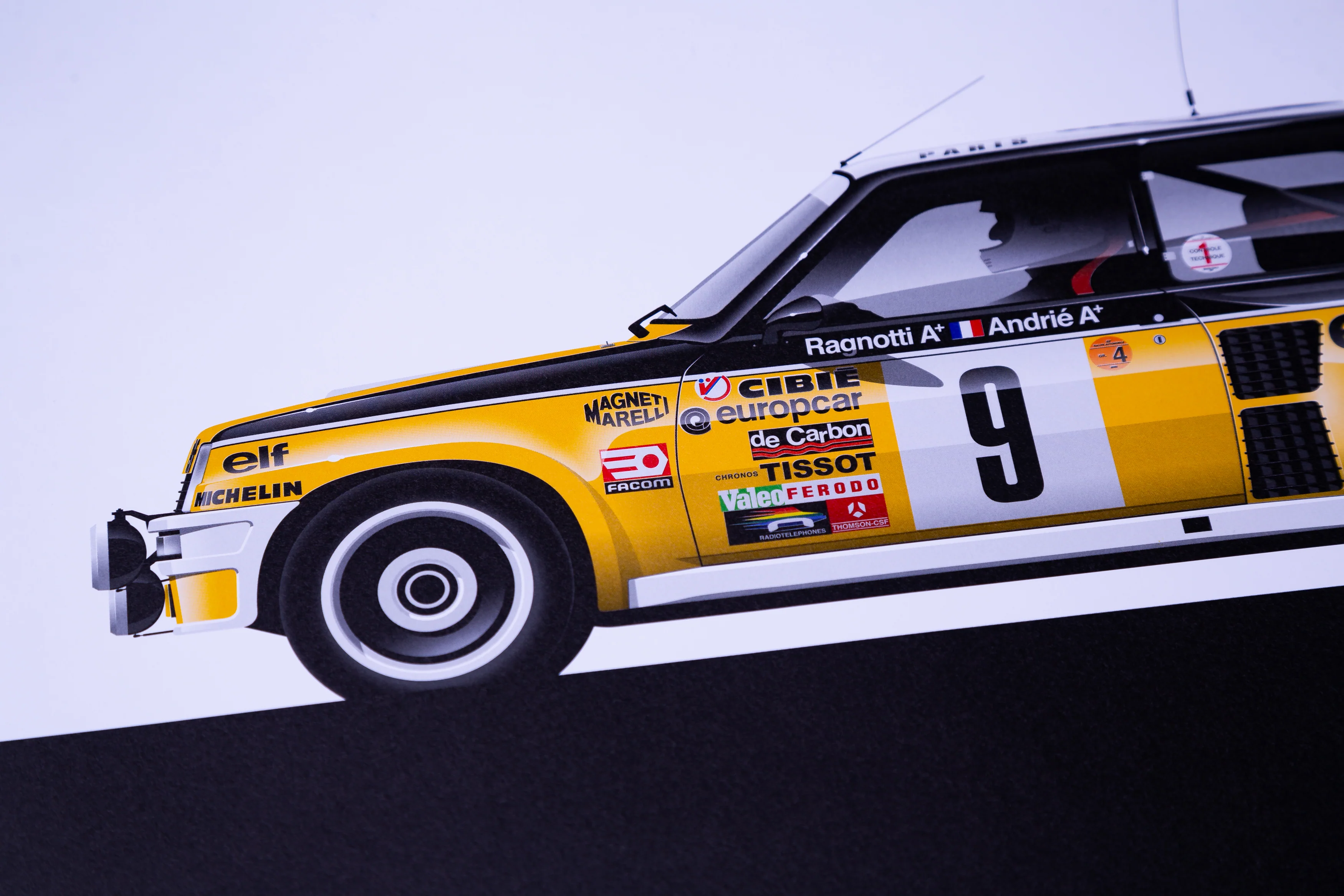 Jean Ragnotti - Jean Marc Andri��, Renault 5 Turbo, Monte-Carlo Rally Winner 1981