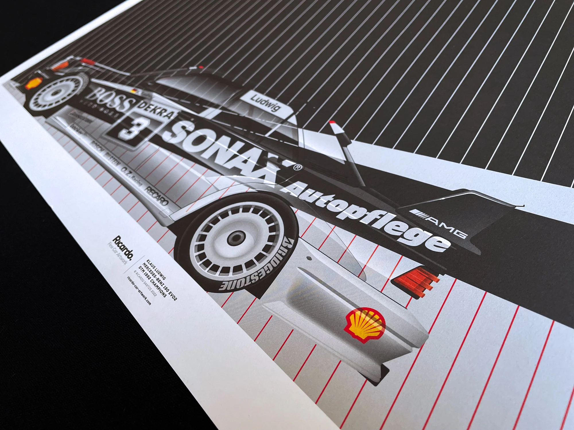 Klaus Ludwig, Mercedes-Benz 190 EVO2, DTM 1992 Champions