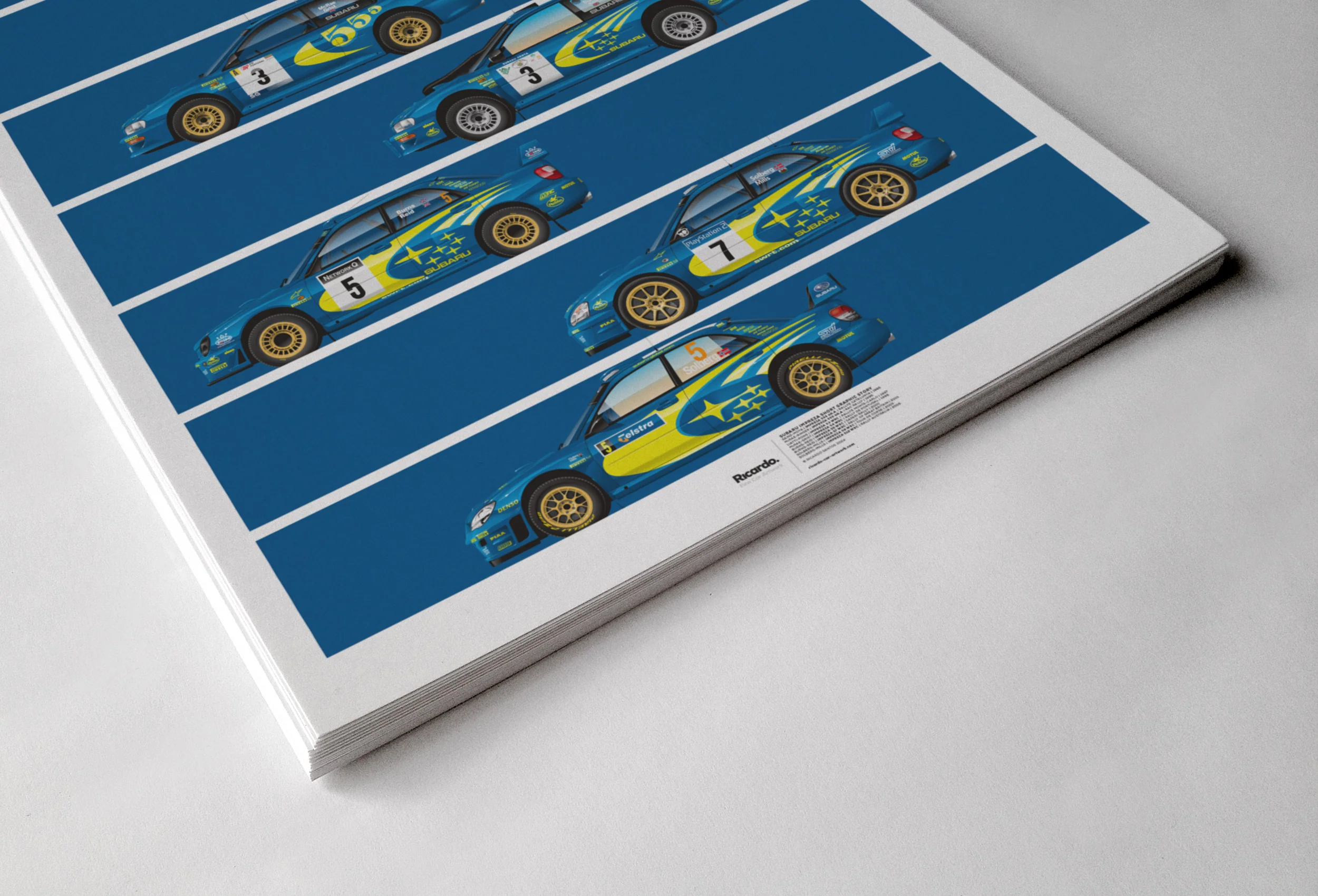 Subaru Impreza Short Graphic Story