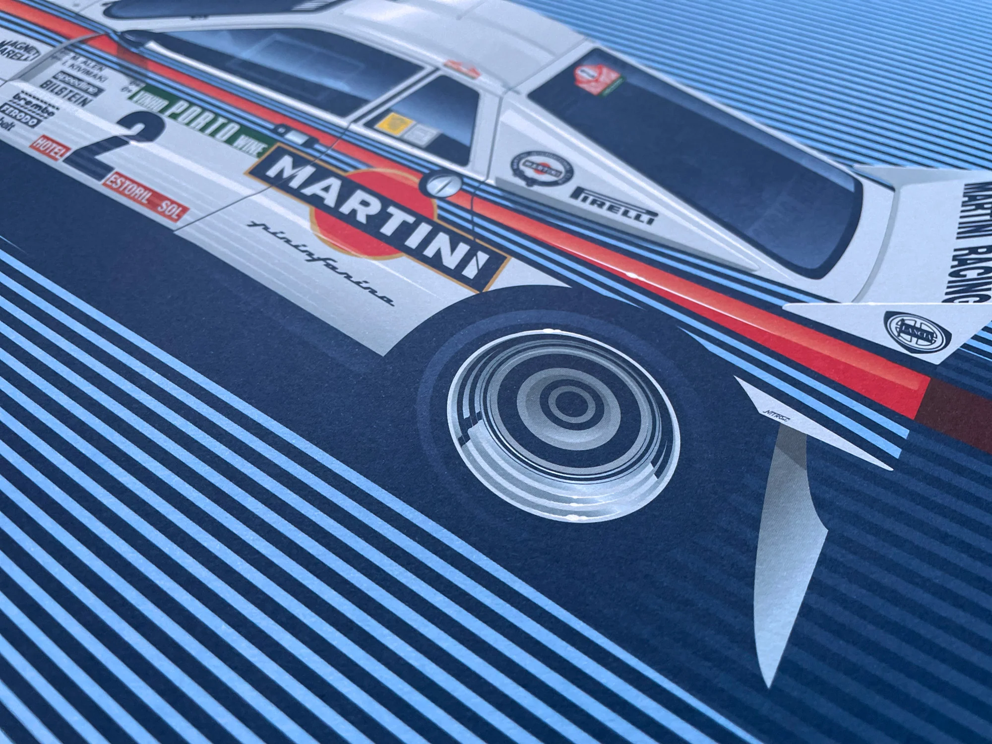 Markku Alen-Ilka Kivimaki, Lancia 037 Rally de Portugal 1984