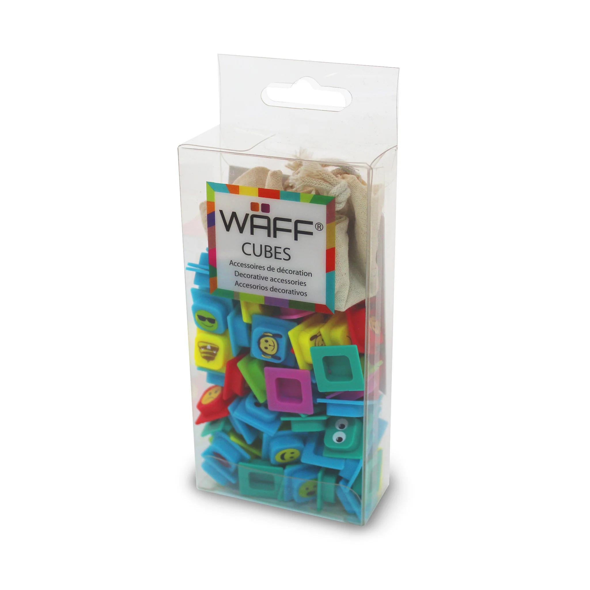 WAFF Cubes - Emoji Design