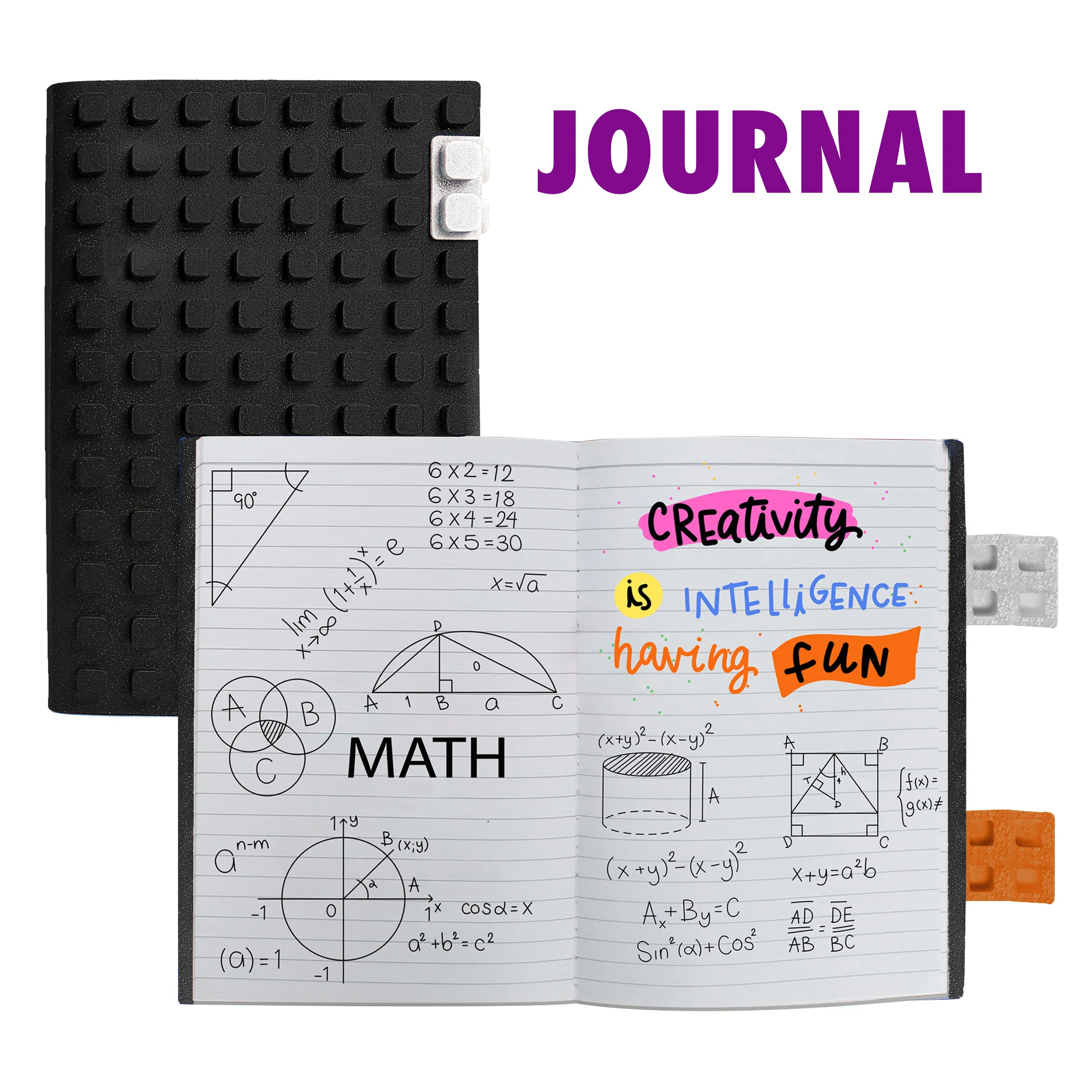 WAFF Glitter Journal (Large)